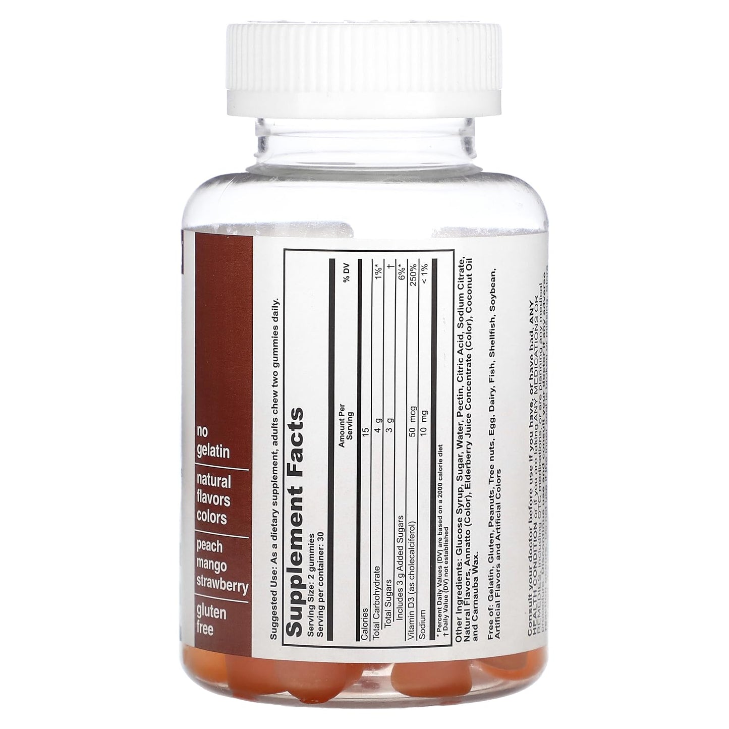 T.RQ Vitamin D3 Gummy 60 Count
