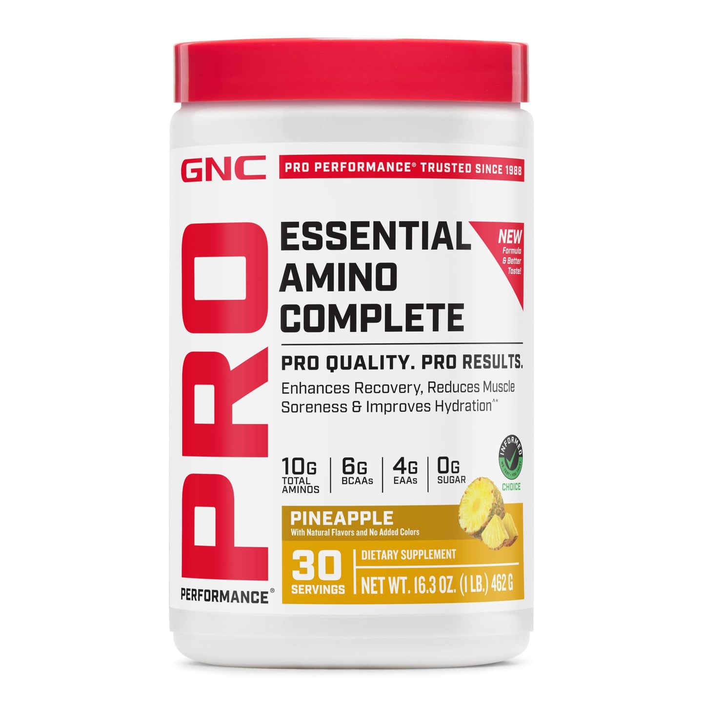 GNC Complete Amino Pineapple Powder 16