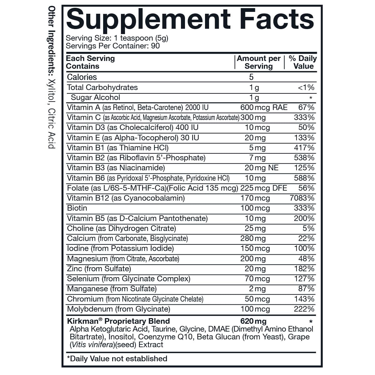 Kirkman Spectrum Complete II Powder 16 oz