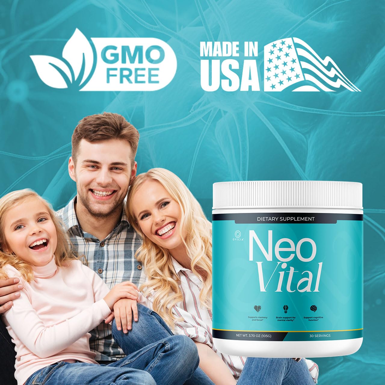 OVICIA Neo Vital Powder 18.5 oz