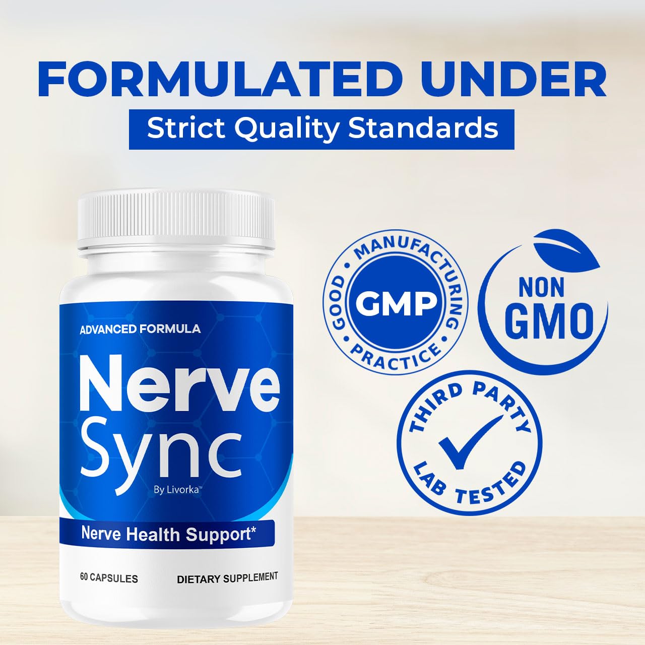 LIVORKA Nerve Sync Capsules, 180 Capsules