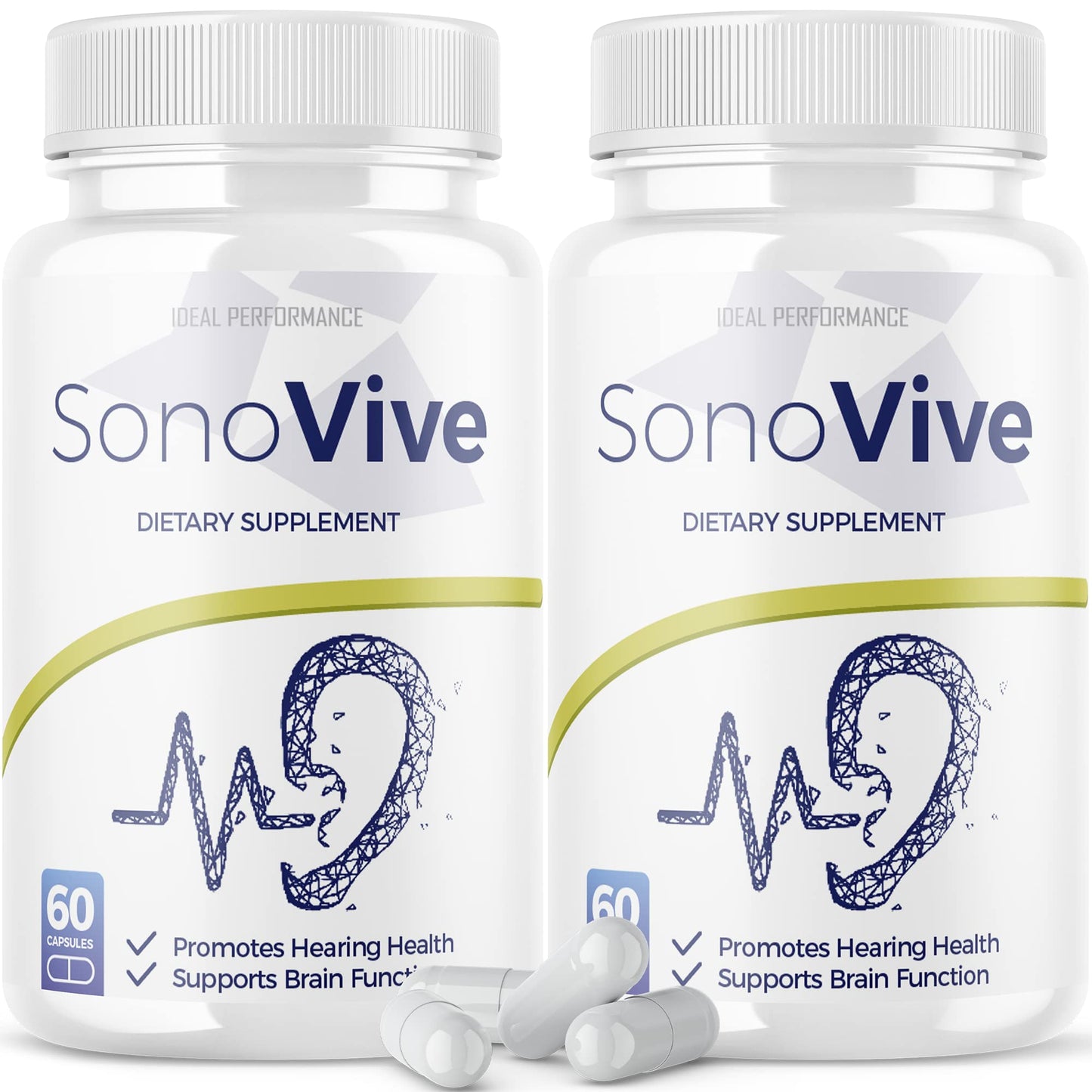 IDEAL PERFORMANCE Sonovive Hearing Capsules 120 Capsules