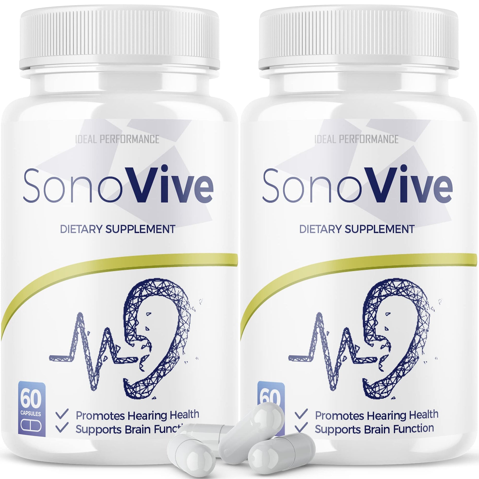 IDEAL PERFORMANCE Sonovive Hearing Capsules 120 Capsules