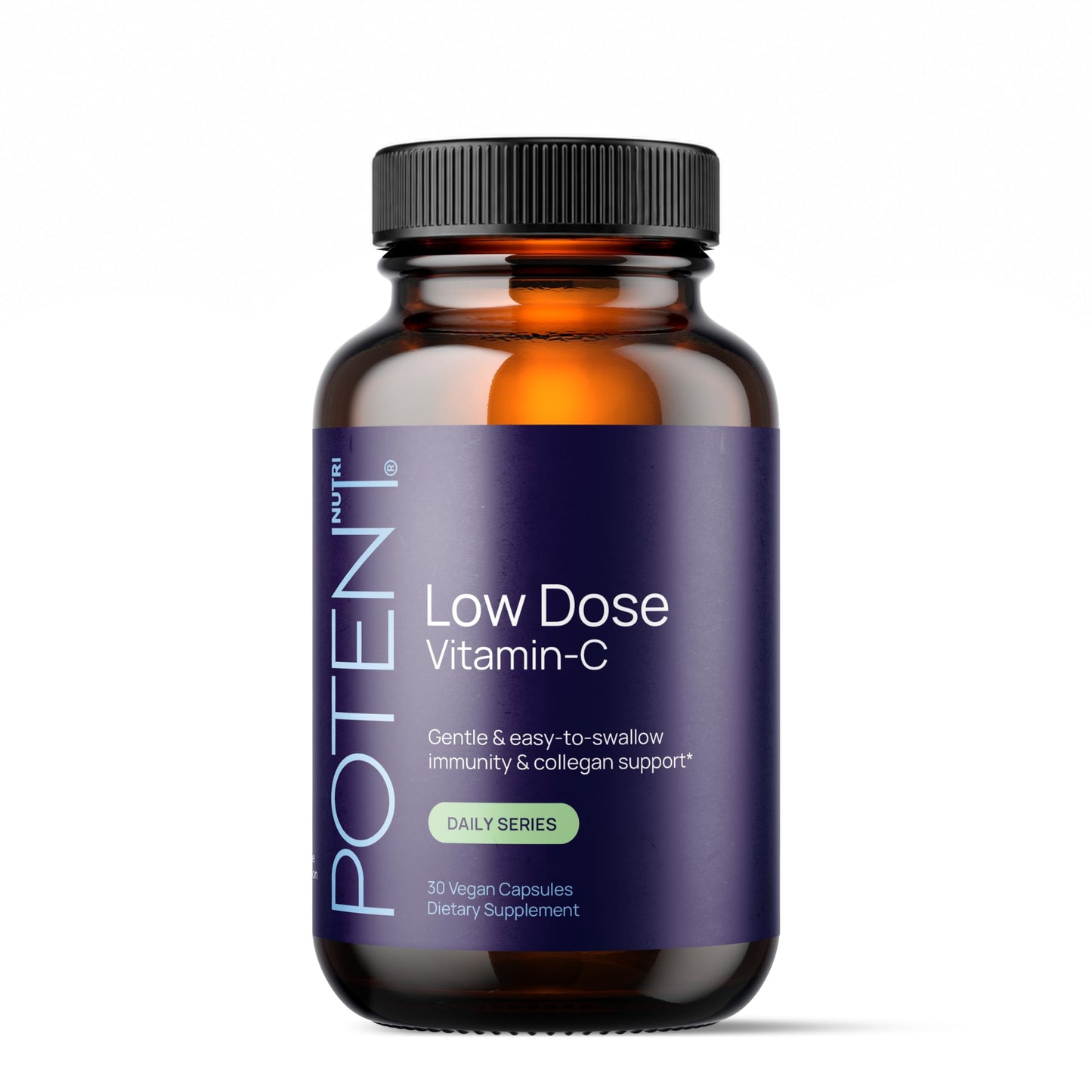Potent Nutri Low Dose Vitamin C - Real Food Complex Capsule, 30 Capsules