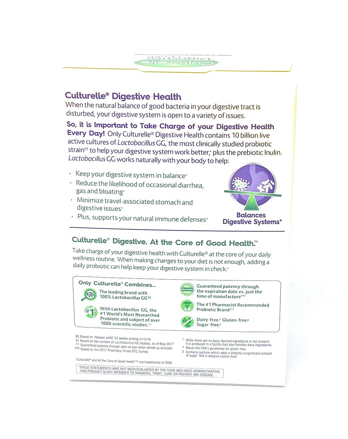Culturelle Digestive Health Probiotic Capsule 80 Count
