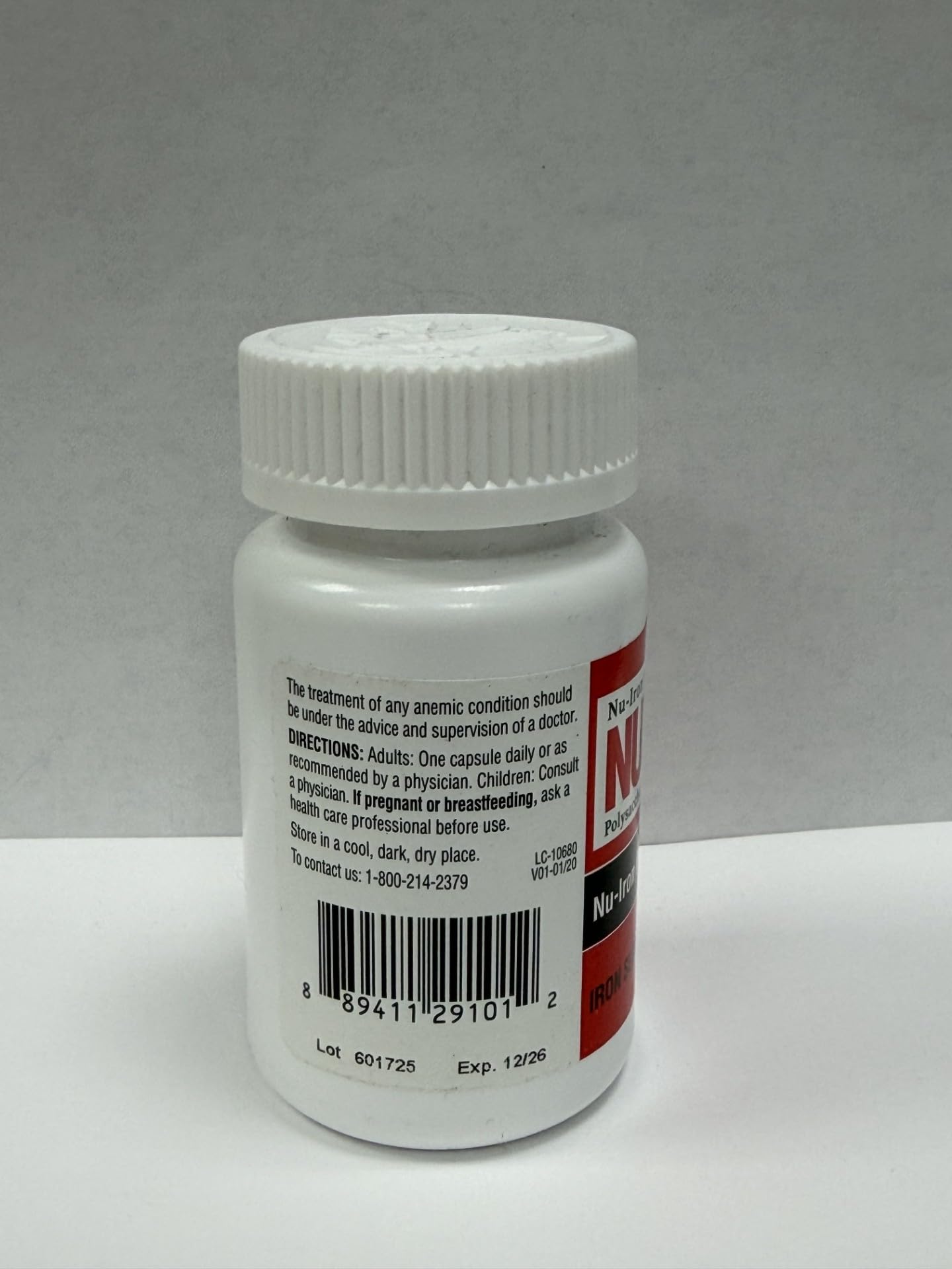 NU-Iron 150 Iron Supplement Capsule 100 Capsules