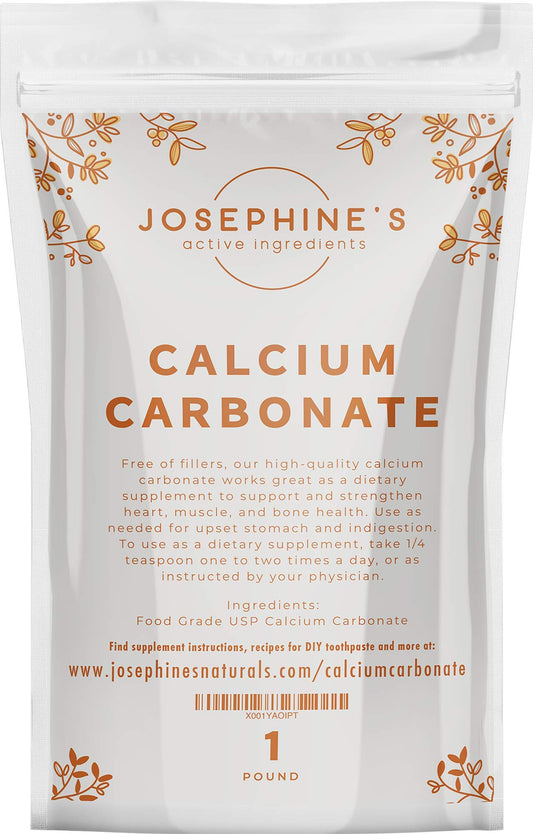 Essential Living Calcium Carbonate Powder 16 oz