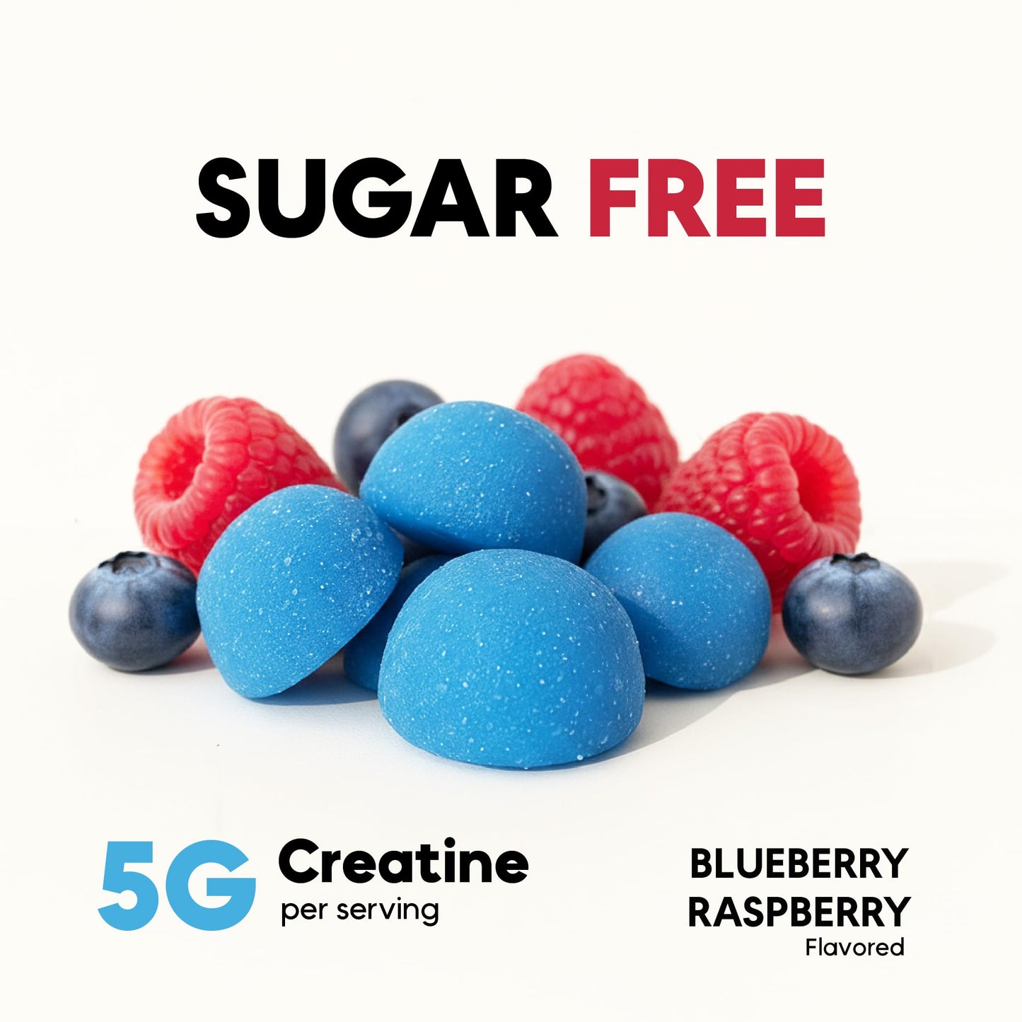 Kaitamin Creatine Monohydrate 5g Gummies 120 Count
