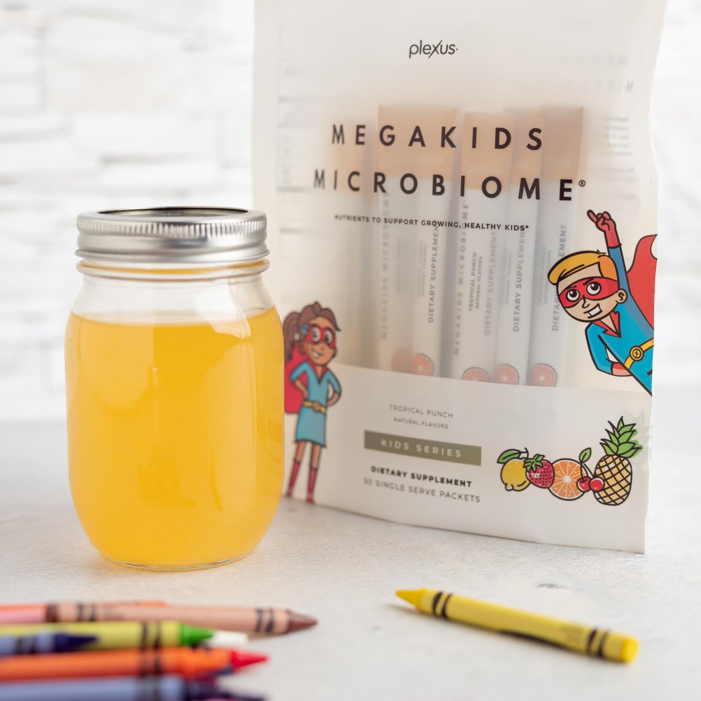 Plexus MegaKids Microbiome Powder, 30 Packets