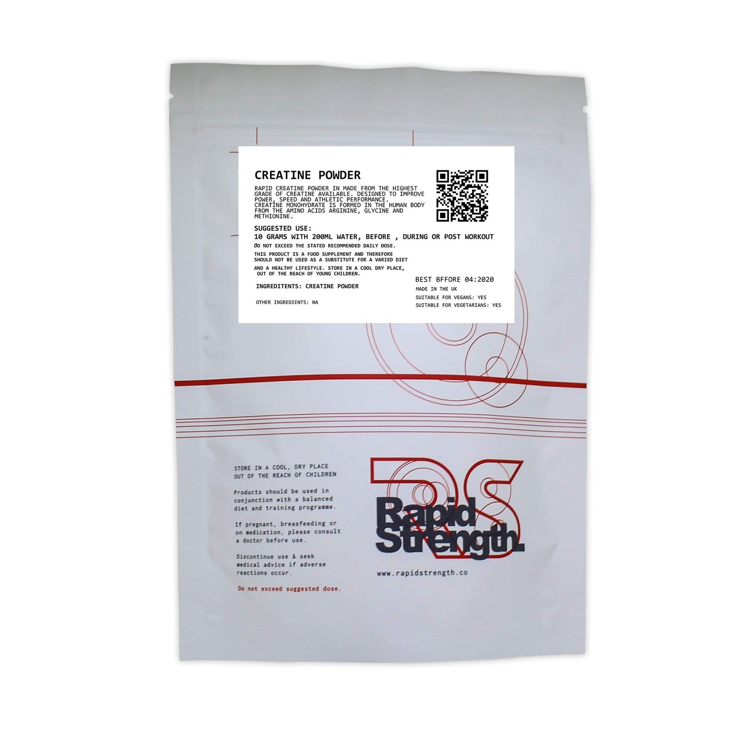 Rapid Strength Creatine Monohydrate Powder 3.5 oz