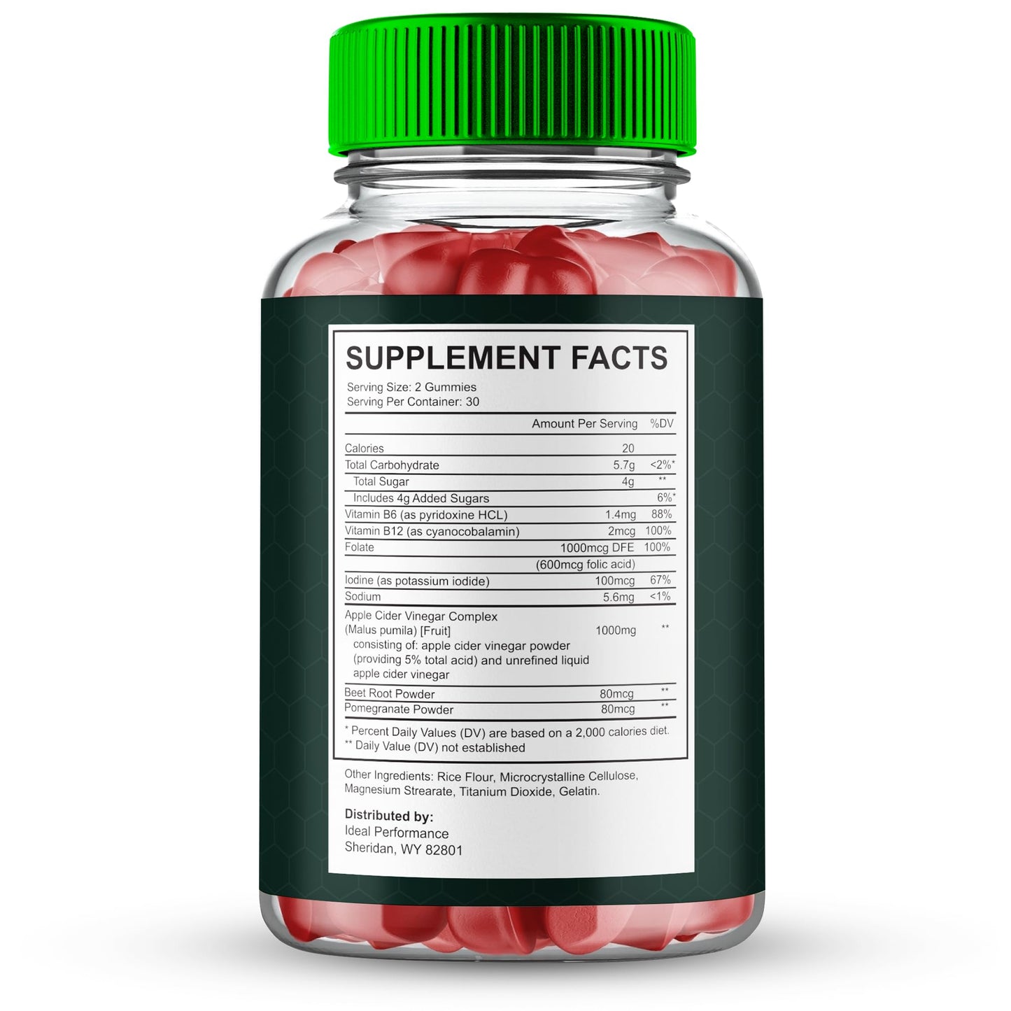 IDEAL PERFORMANCE Titan Wood Gummies 60 Gummies