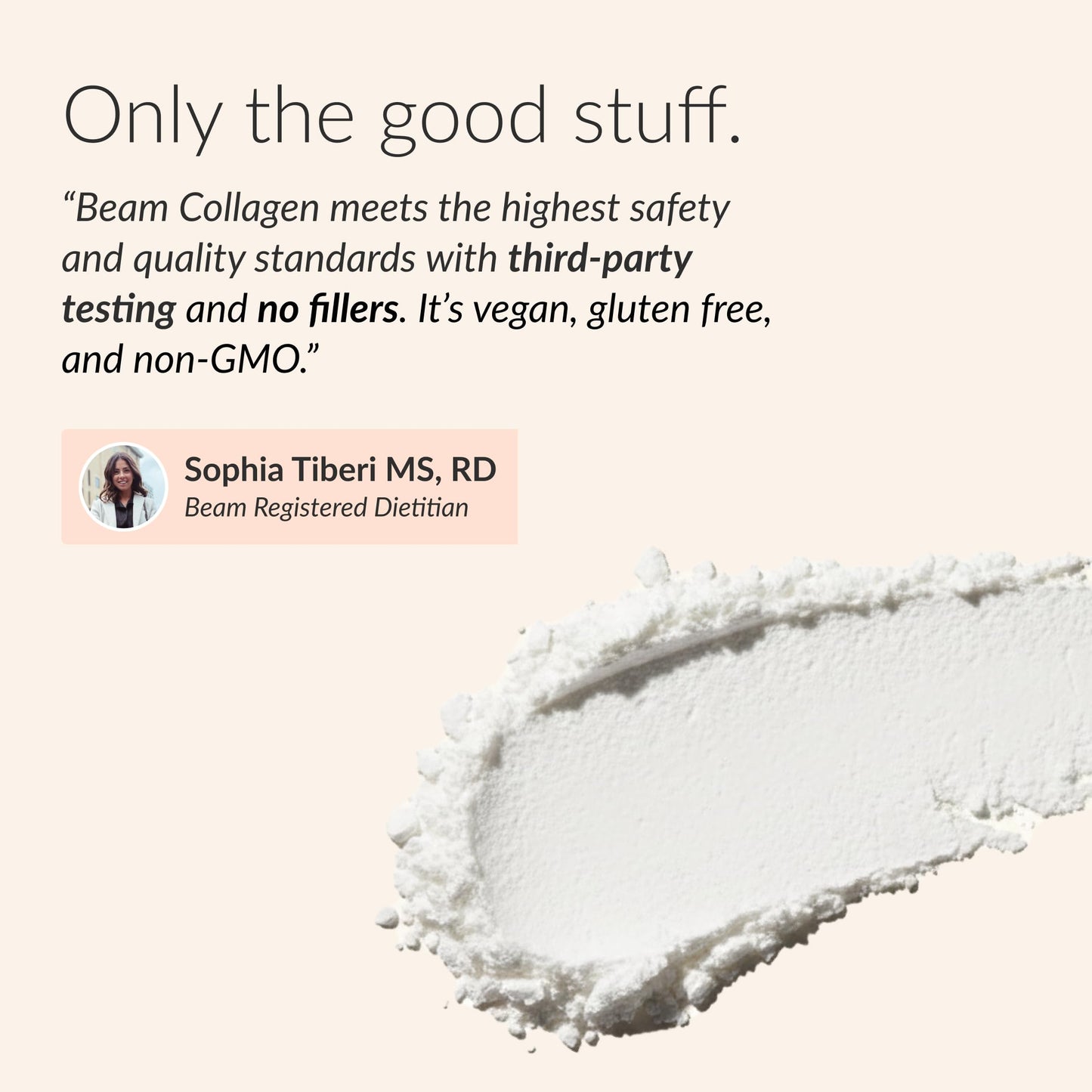 Beam Collagen Powder, 30 Servings