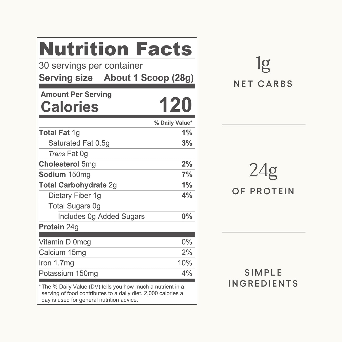 Be Well by Kelly LeVeque Chocolate Grass-Fed Beef Protein Powder 1.87 lb