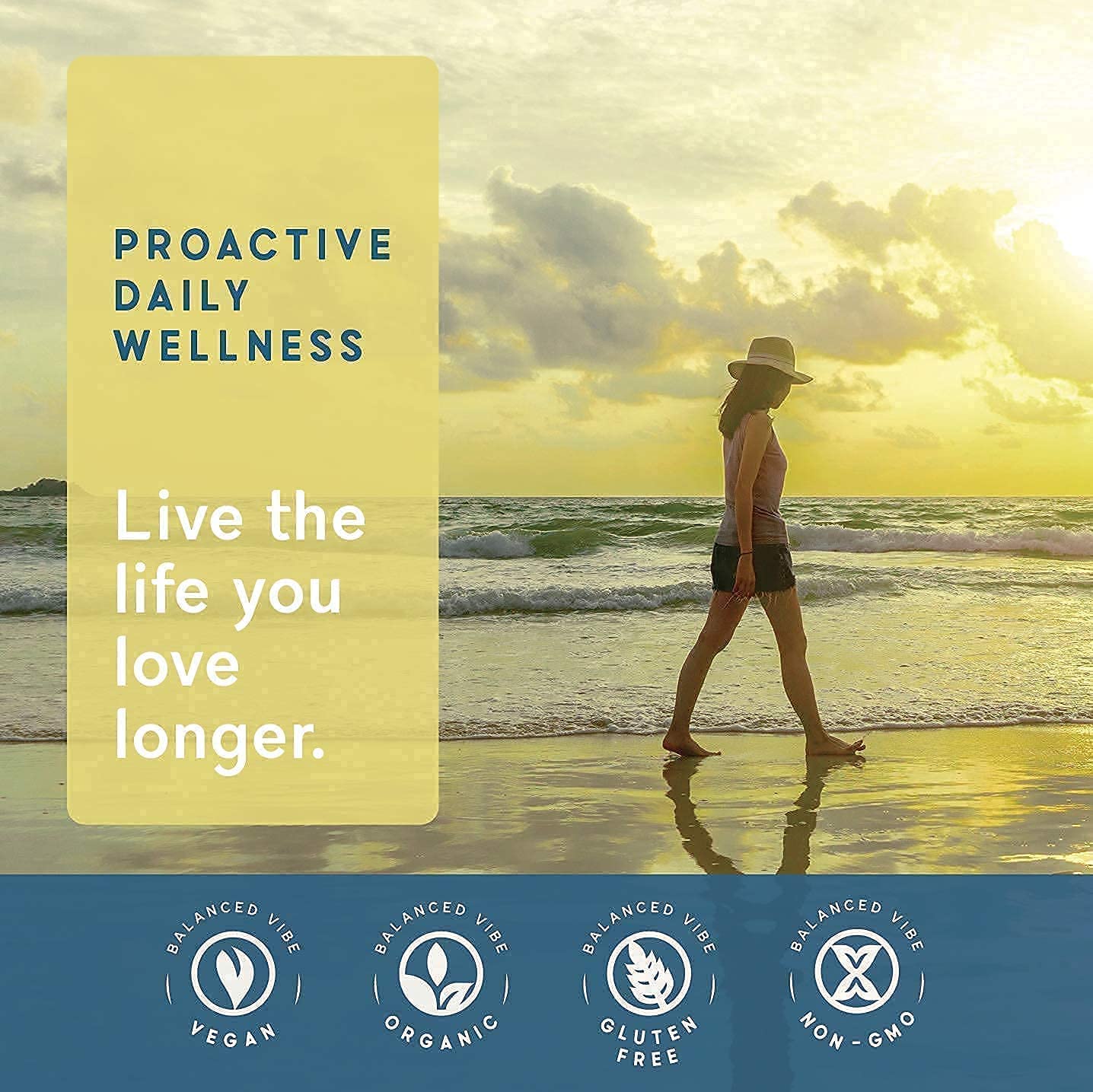 Balanced Vibe Brain+Gut Health Axis, 90 Capsules