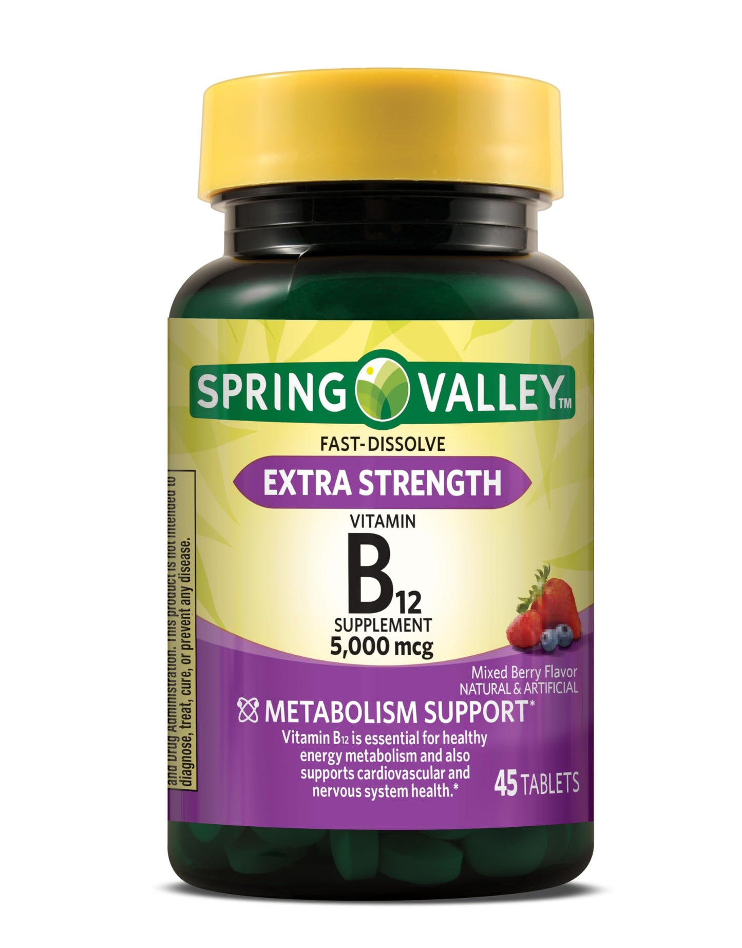 Sam's Trade B12 Methylcobalamin 5000mcg Tablets, 45 Count