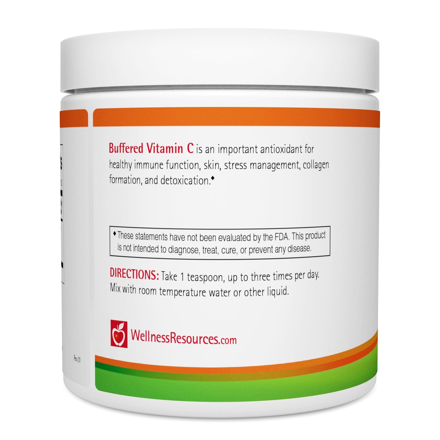 Wellness Resources Buffered Vitamin C Capsules with Calcium & Magnesium, 60 Capsules