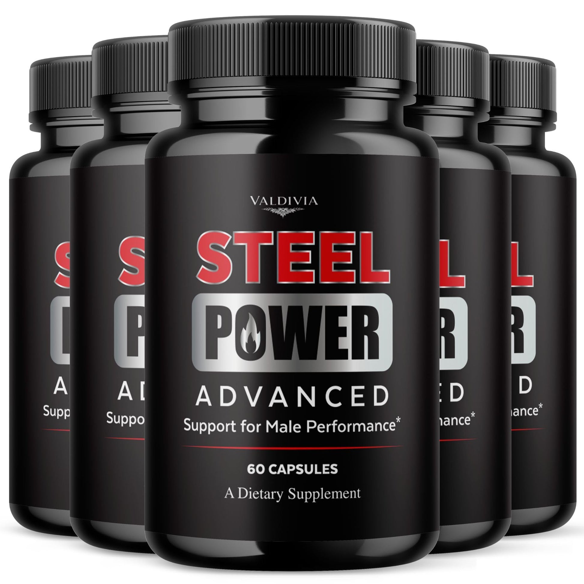 Valdivia SteelPower Capsules, 300 Capsules