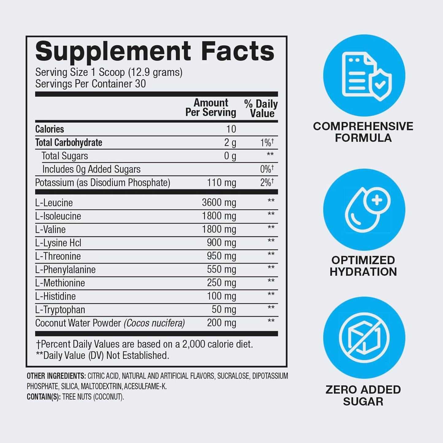 BPI Sports Essential Amino Acids EAA Powder, 13.6 Ounce