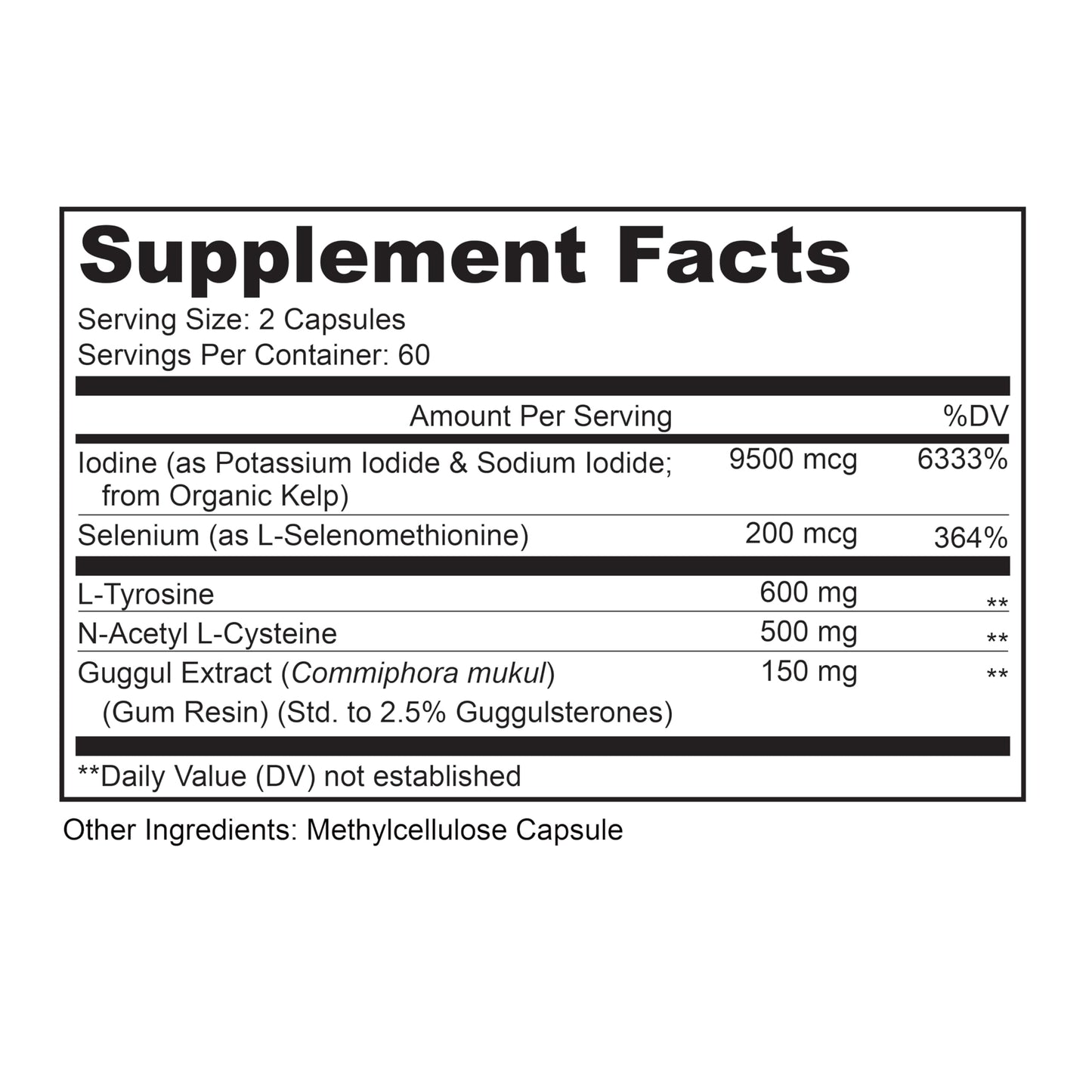 LIVELY VITAMIN CO Thyroid TLC - 3 Types of Iodine 120 Capsules