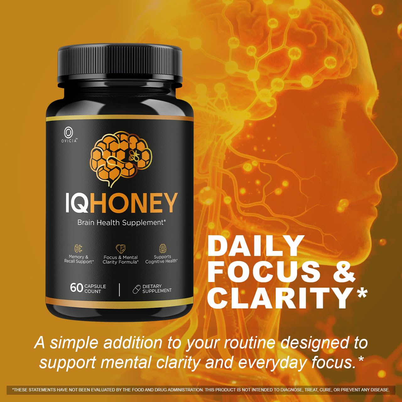 OVICIA IQHoney Capsules 60 Capsules