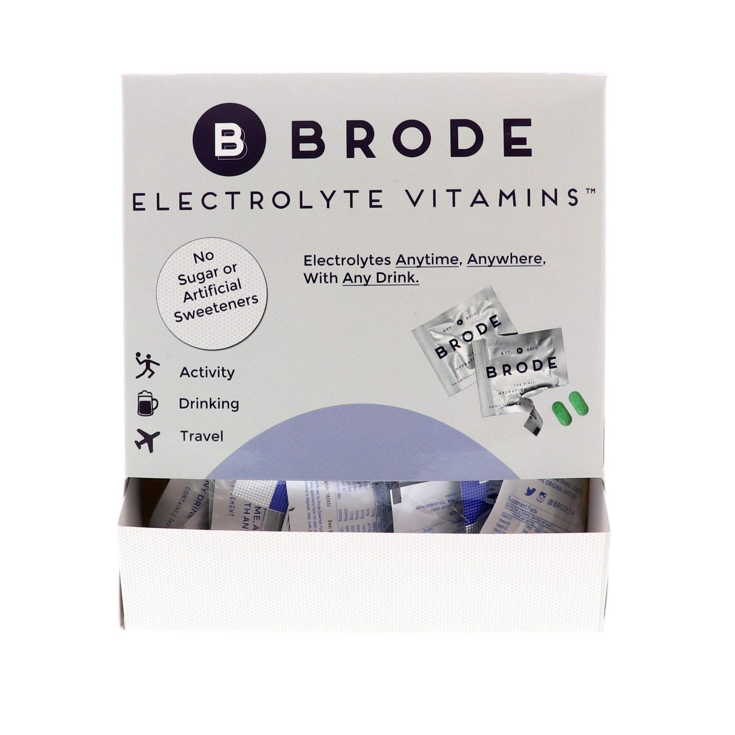 Brode Electrolyte Vitamin Tablet, 100 Count