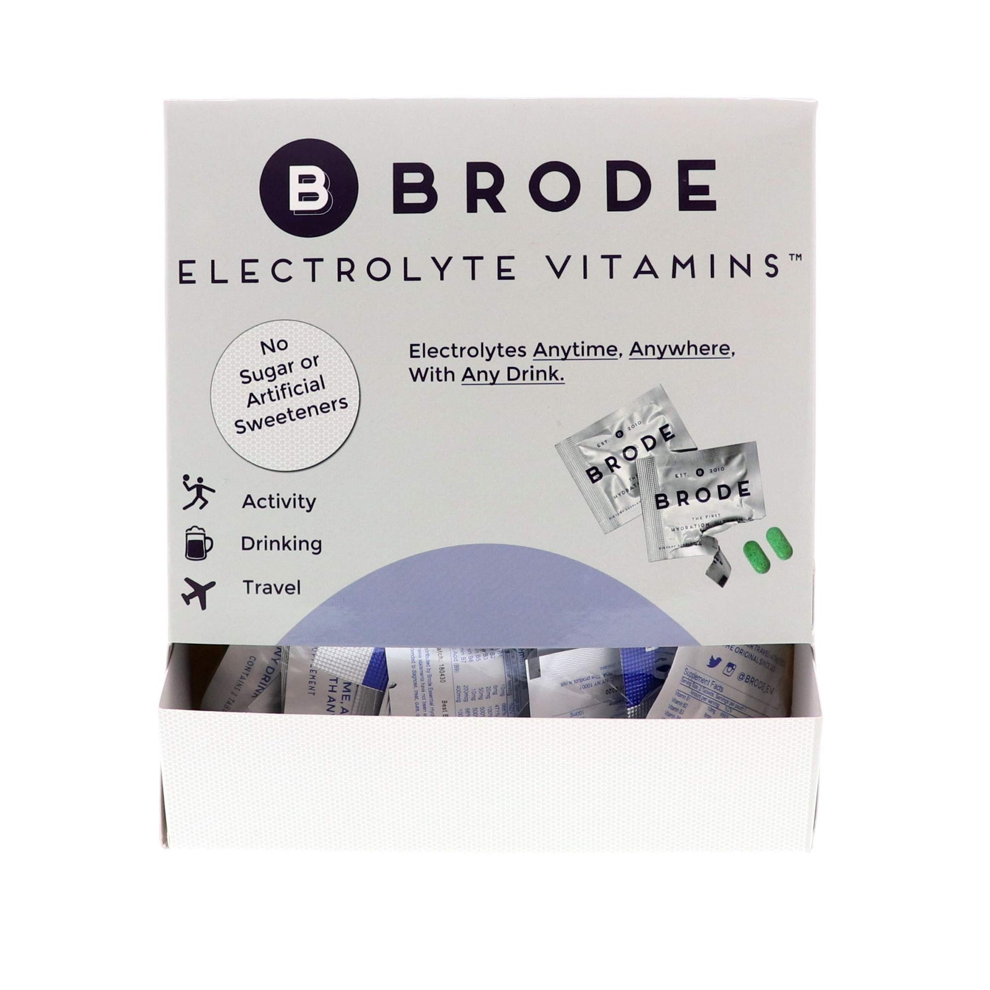 Brode Electrolyte Vitamin Tablet, 100 Count