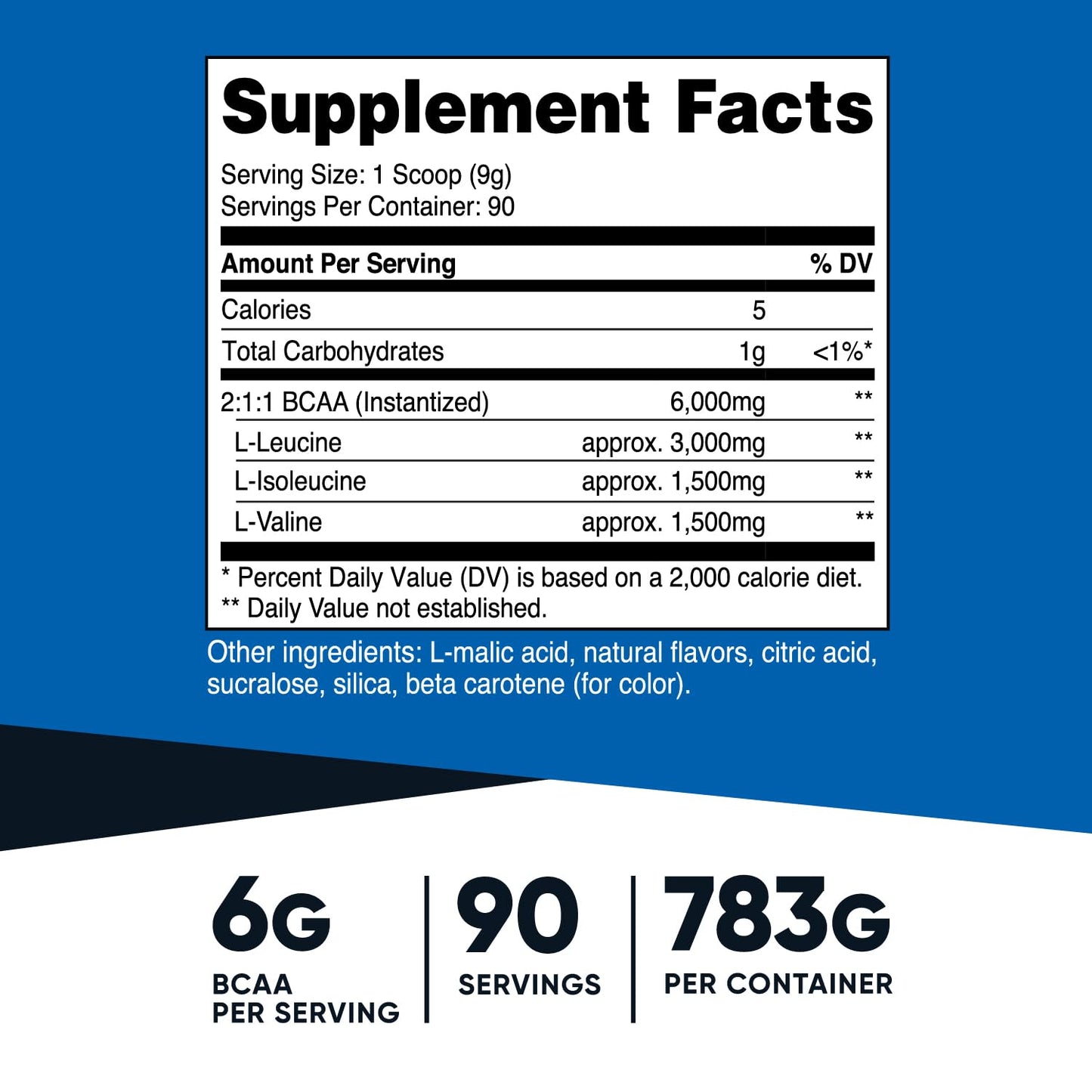 Nutricost BCAA Powder 26