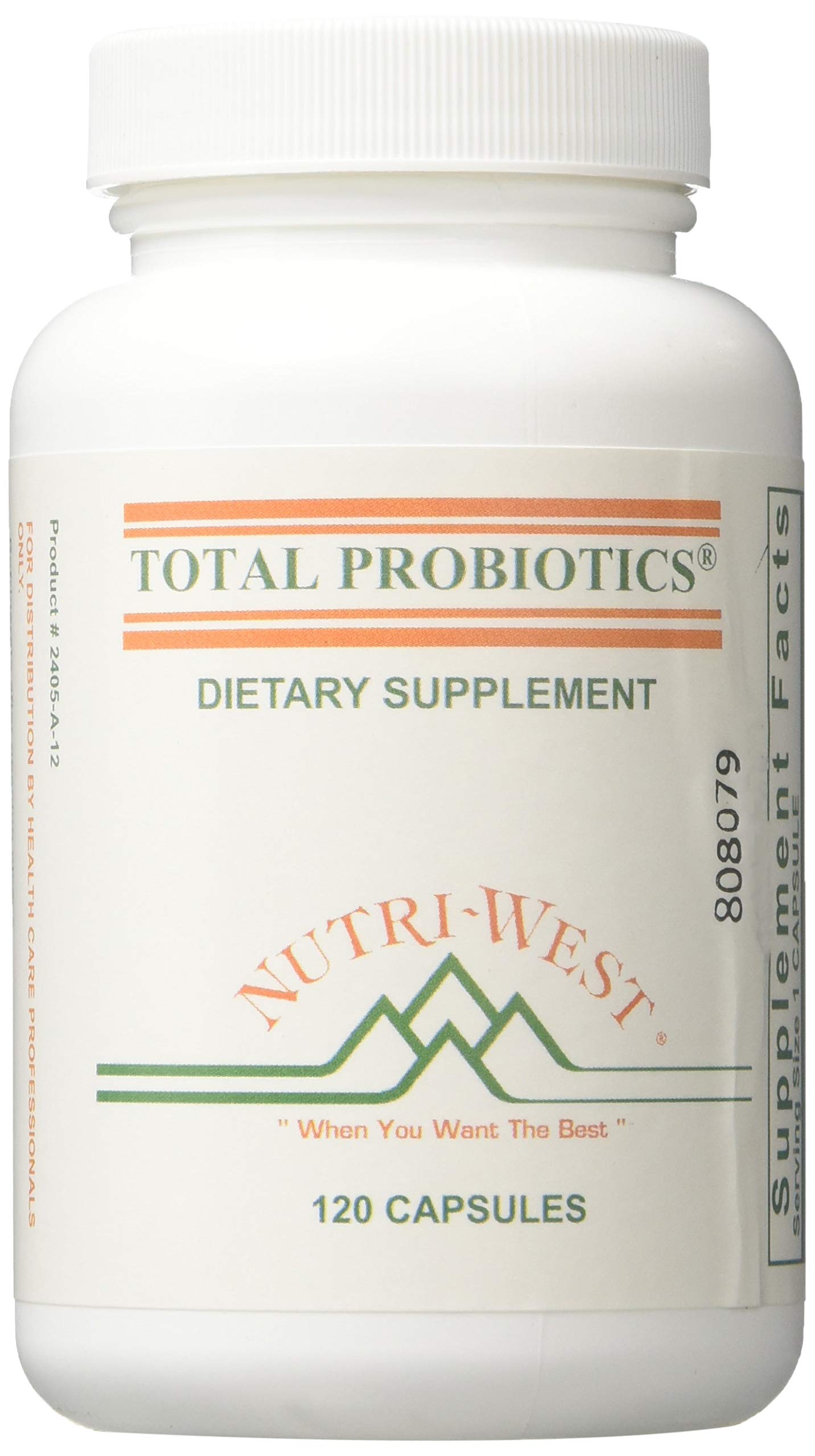 Nutri-West Total PROBIOTICS 120 Capsules