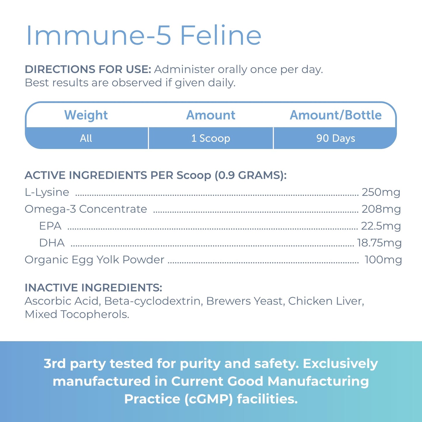 Veterinarian Recommended Solutions Immuno-5 Immune & Respiratory Support for Cats Powder 1