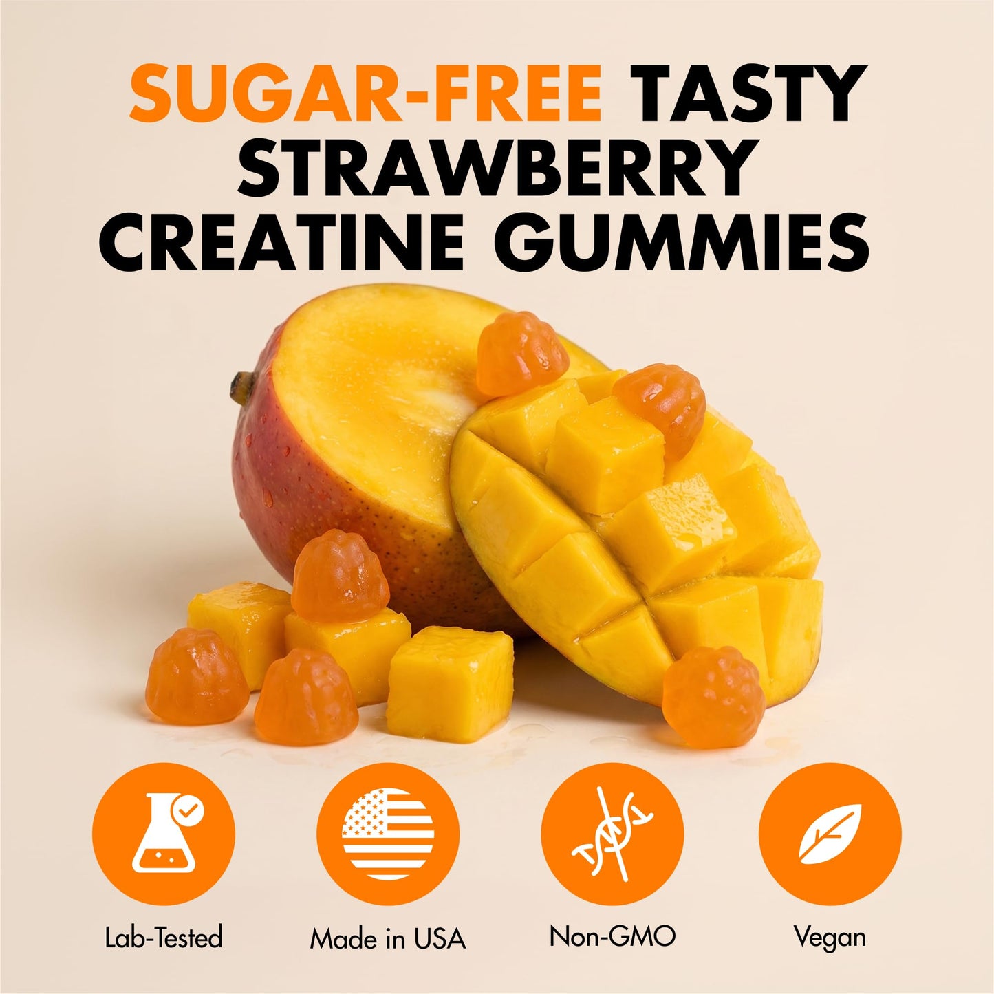 Secret Element Creatine Monohydrate Gummies 240 Gummies