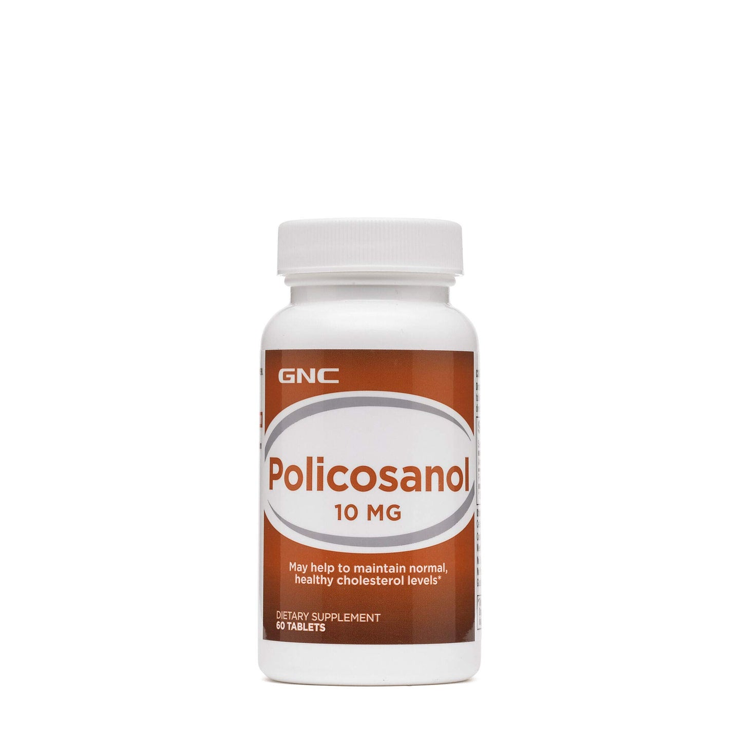 GNC Policosanol 10 mg Tablets, 60 Count