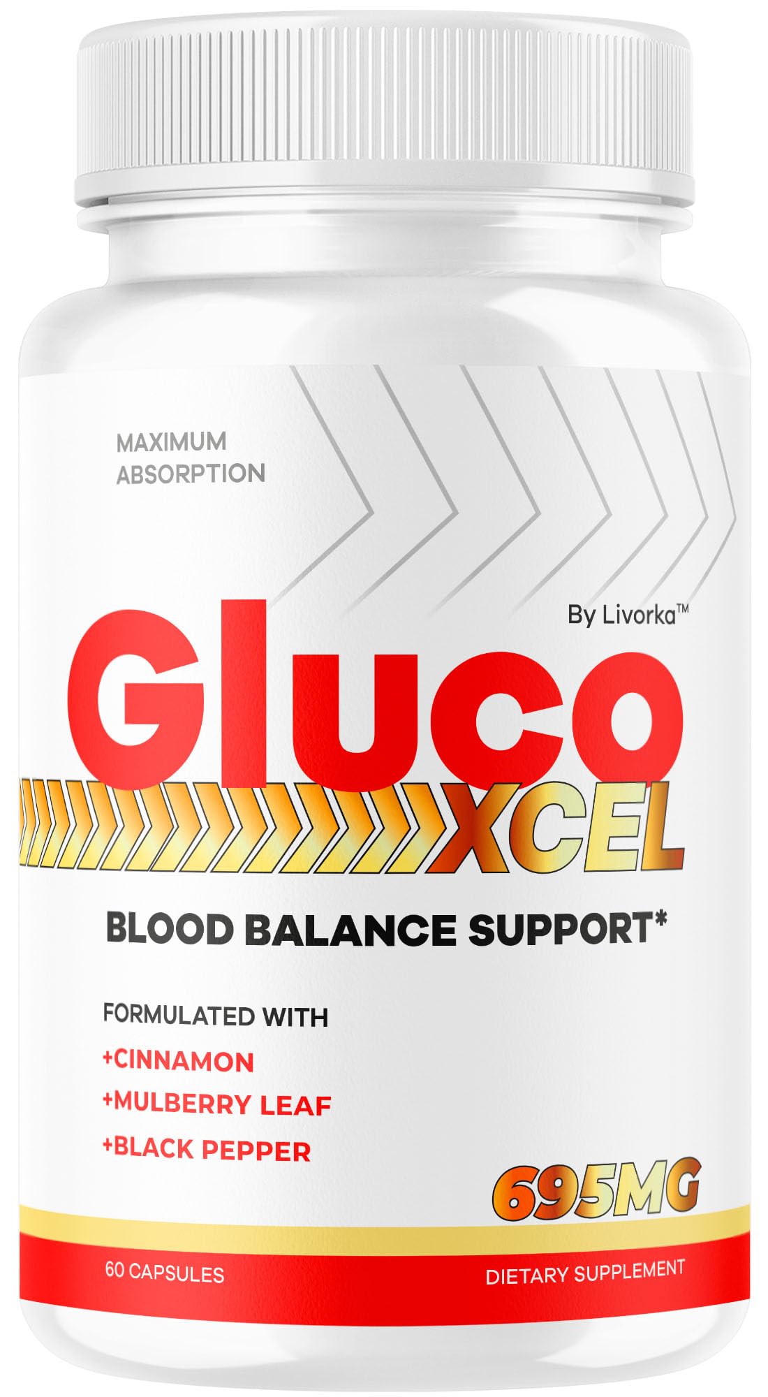 LIVORKA GlucoXcel Capsules 60 Count