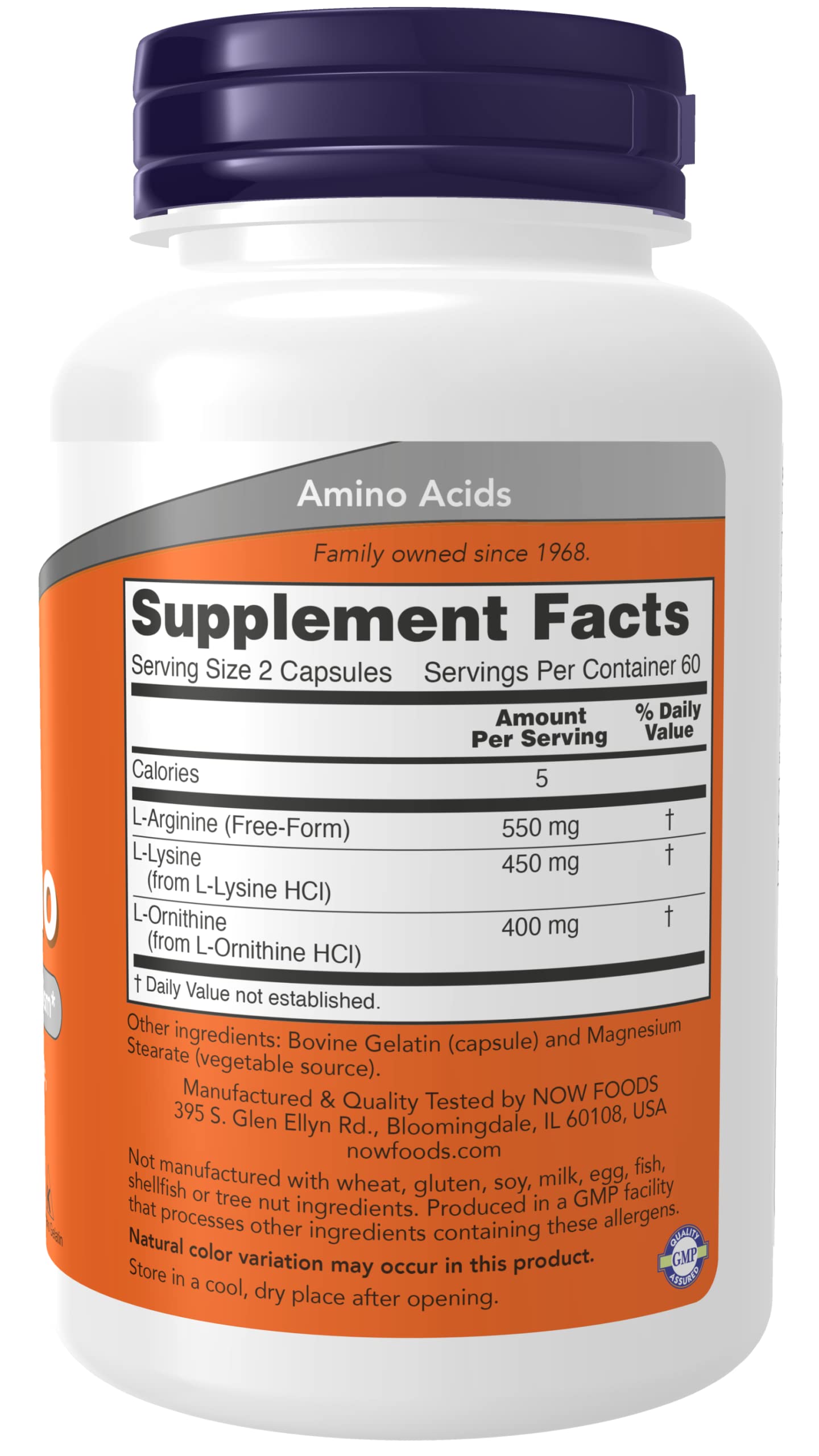 NOW Foods TRI-Amino 240 Capsules