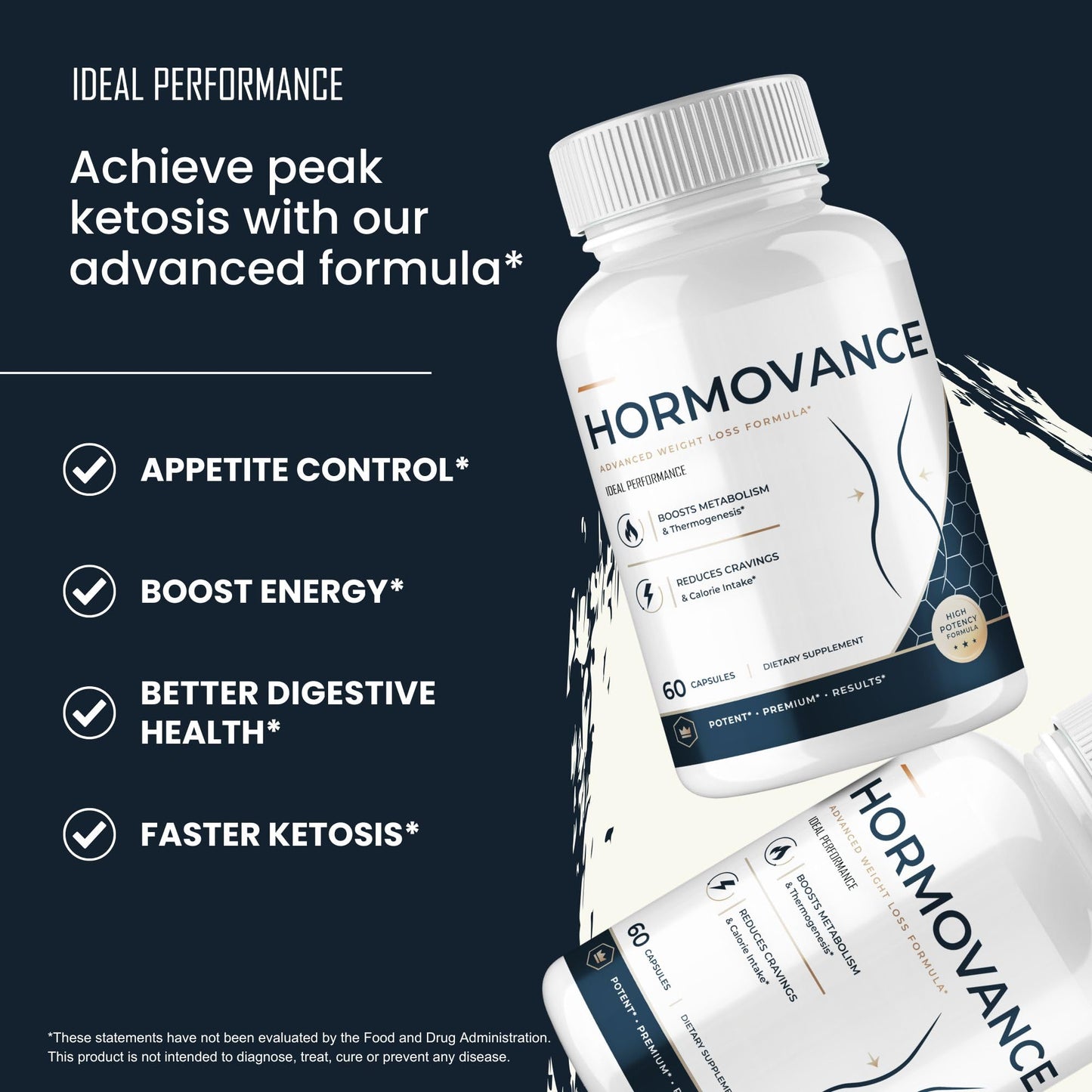 IDEAL PERFORMANCE Hormovance Capsules 60 Capsules