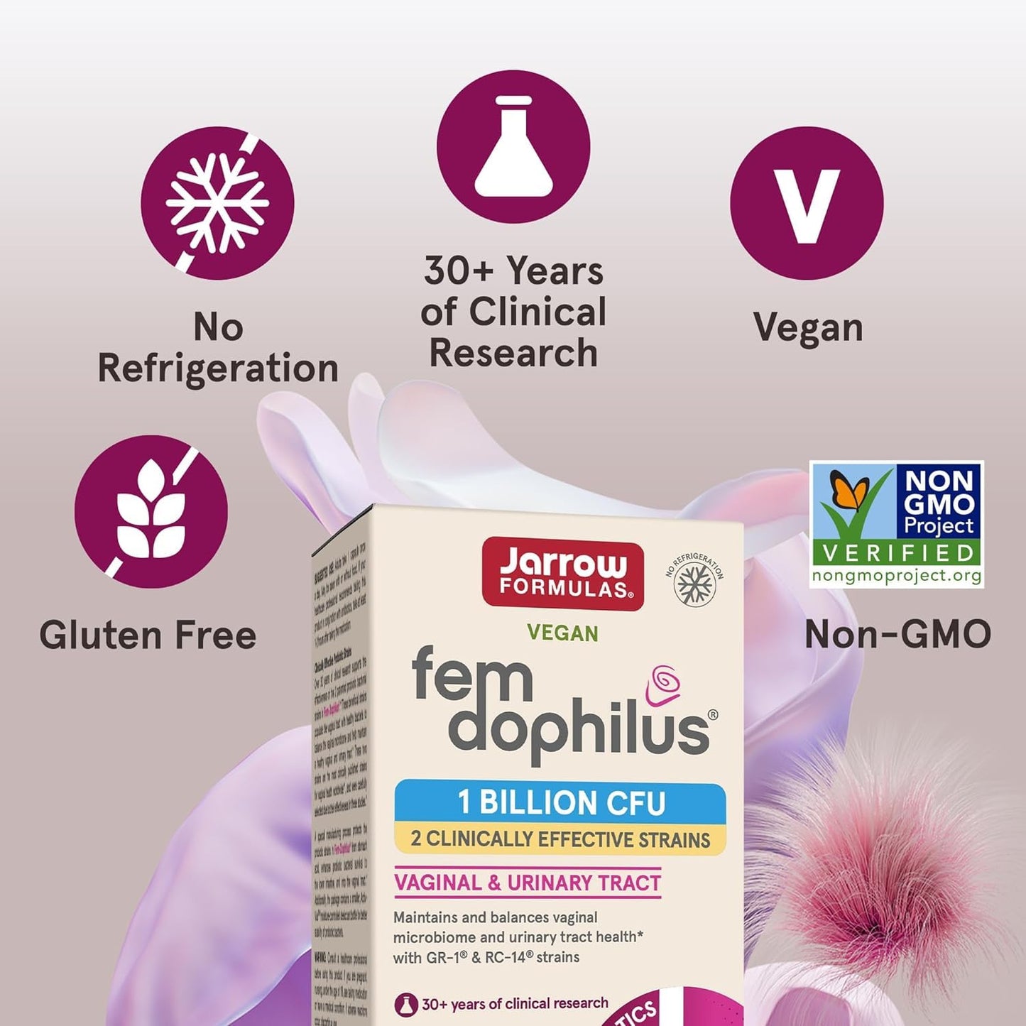 Jarrow Formulas Fem-Dophilus Capsule 60 Veggie Capsules