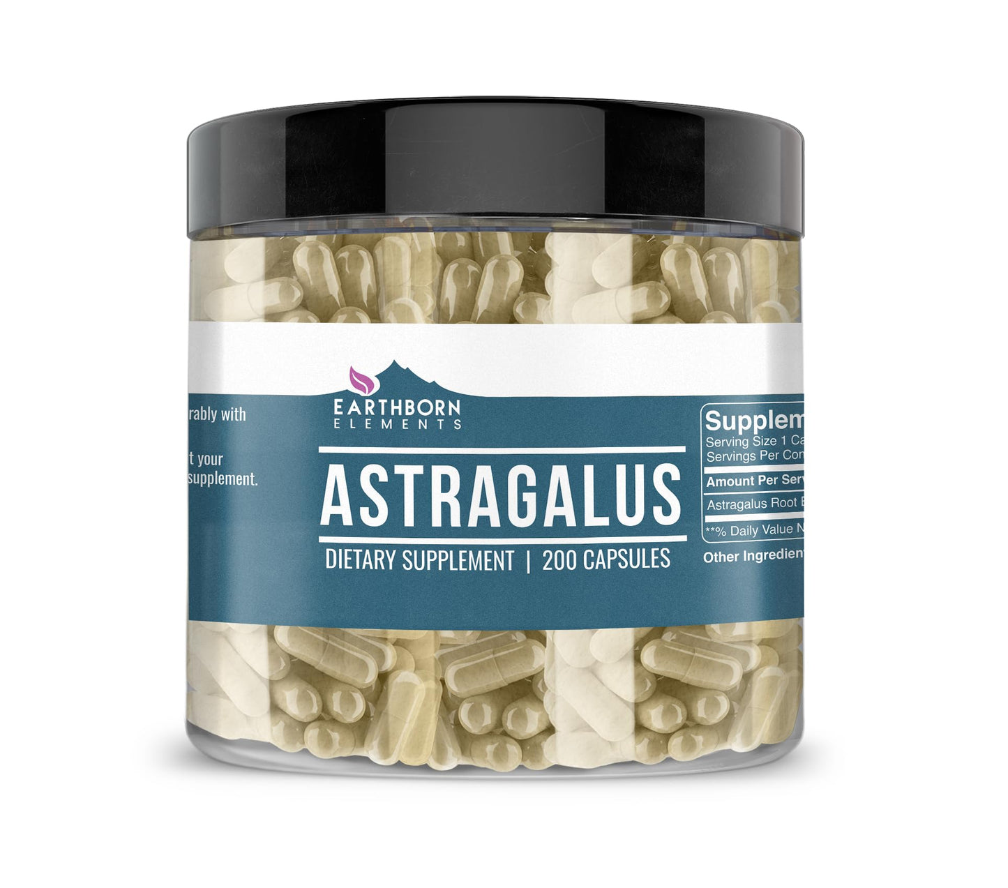 Earthborn Elements Astragalus Extract Capsules 200