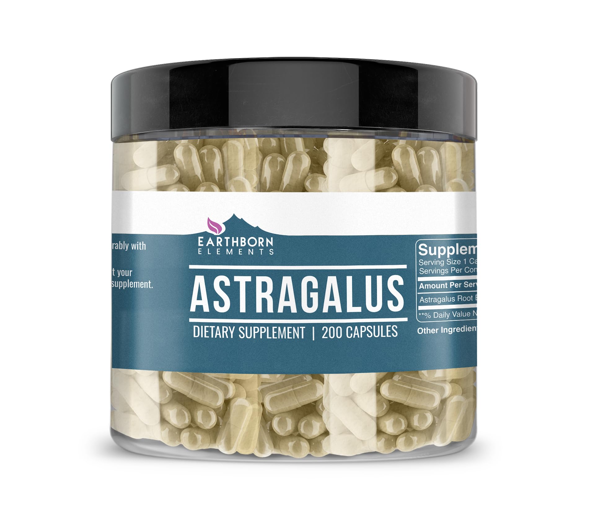 Earthborn Elements Astragalus Extract Capsules 200