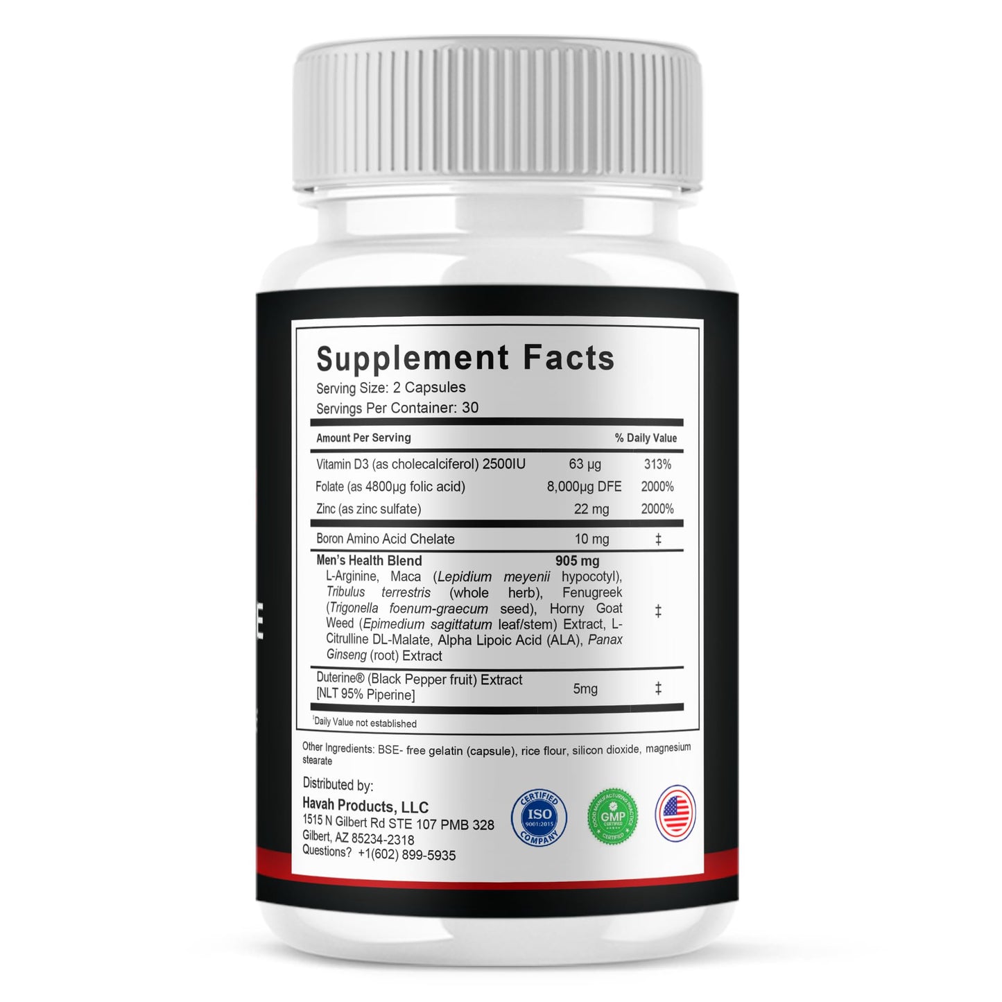 BLUE VIBE Staminox Premium Wellness and Advanced Health Management Supplement Capsule 120 Capsules