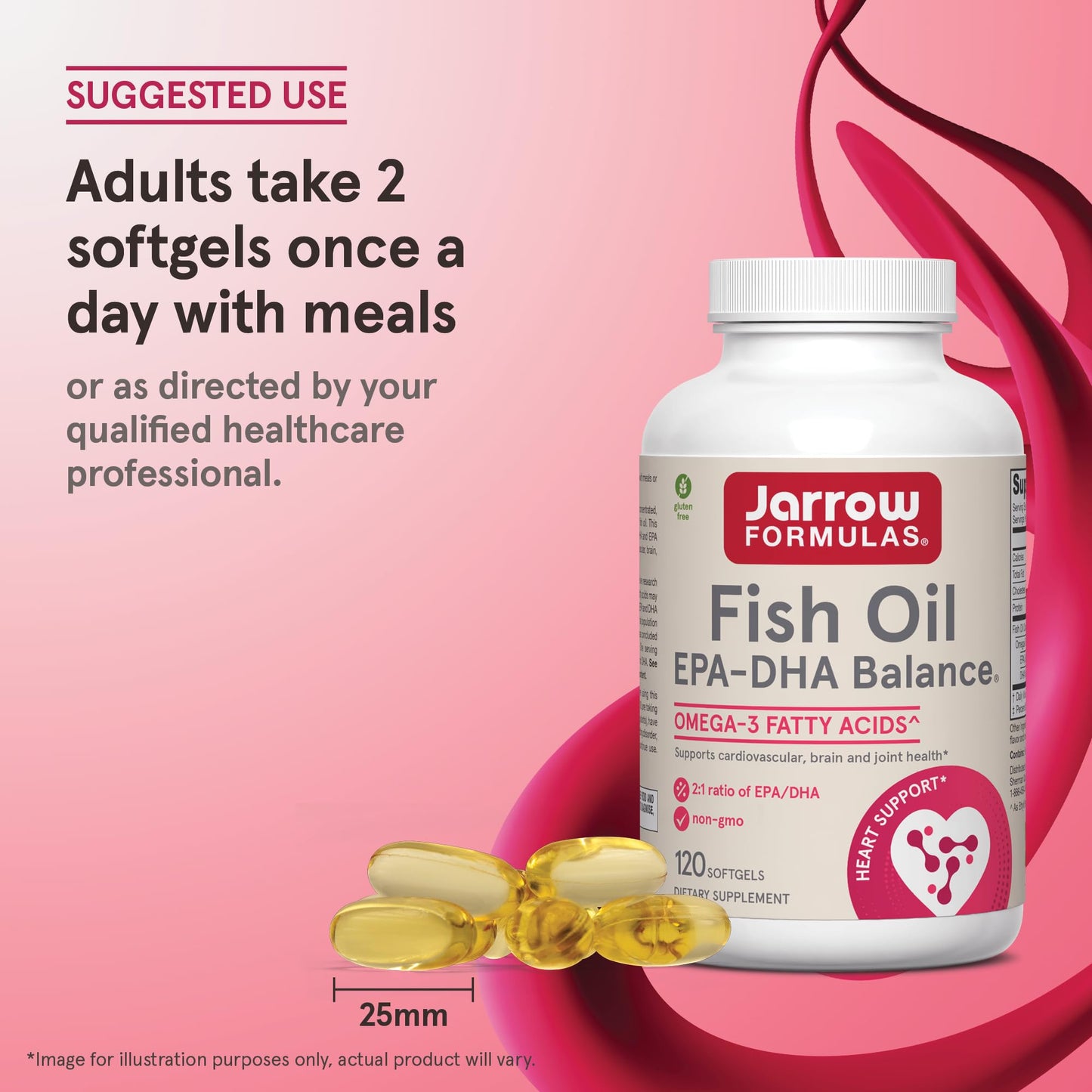 Jarrow Formulas EPA-DHA Balance Softgels 120 Count