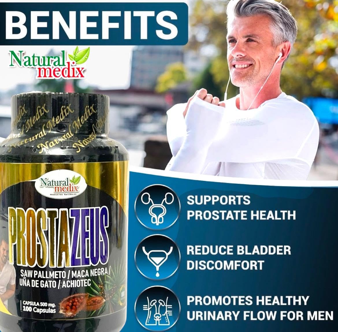Natural medix Prostazeus Complex Formula Capsule 1 Count