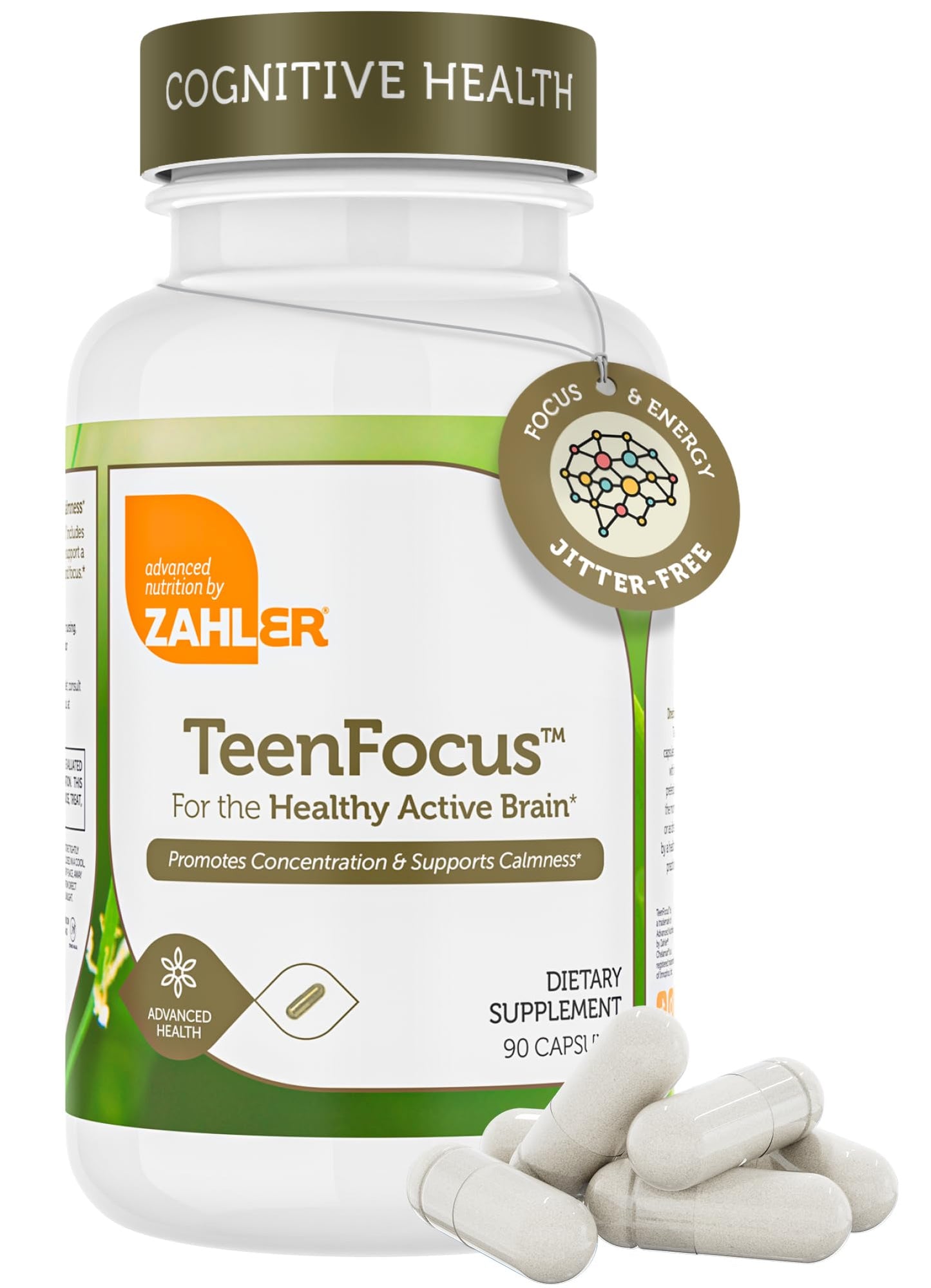 Zahler TeenFocus 90 Capsules