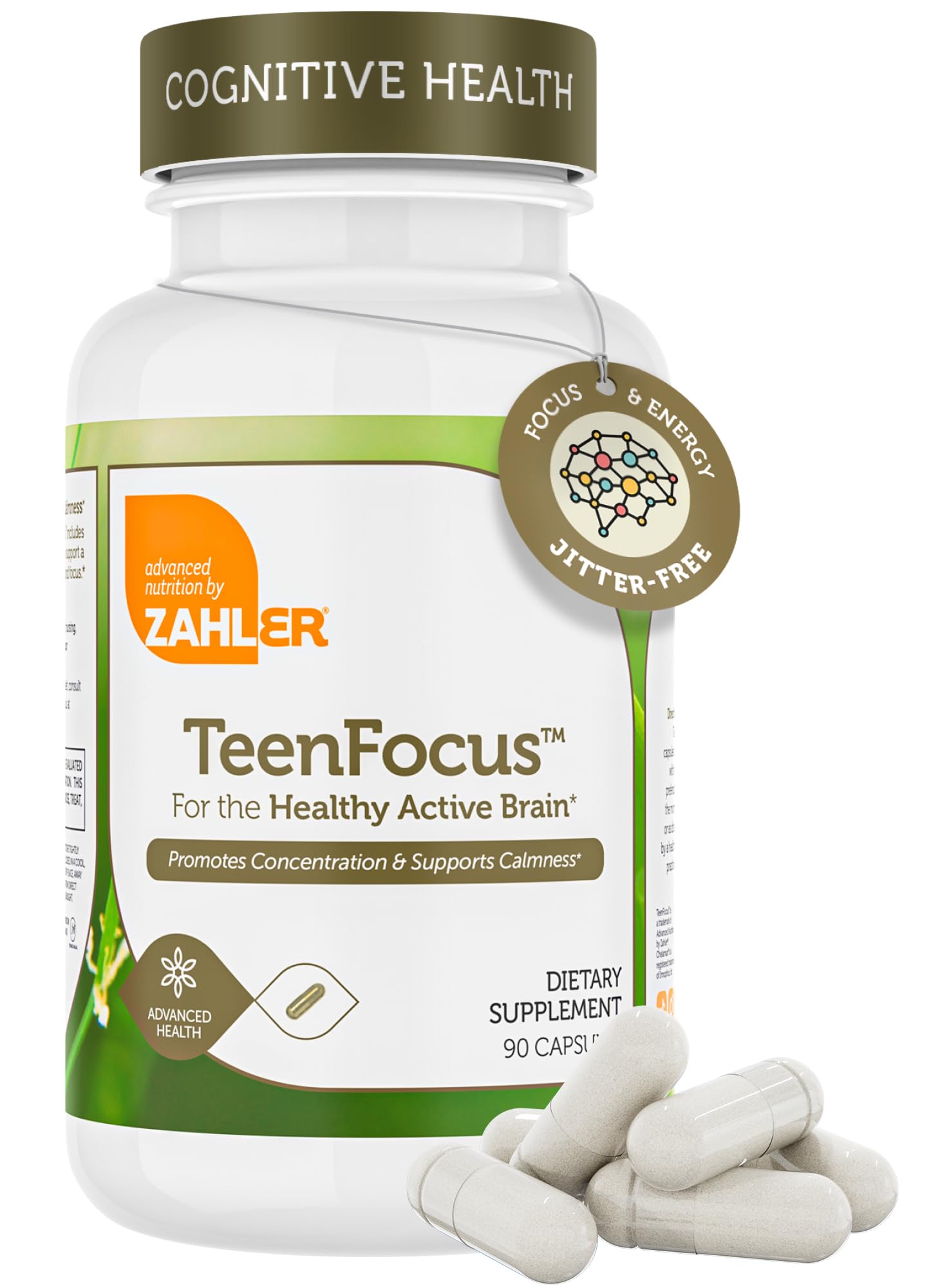 Zahler TeenFocus 90 Capsules