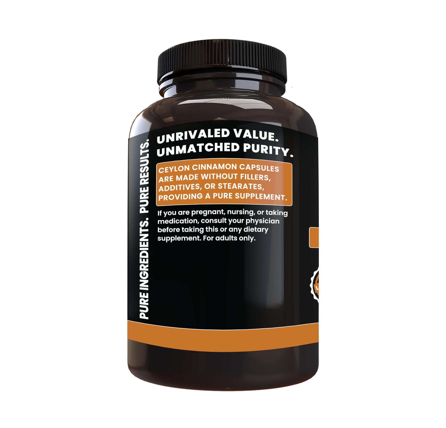Pure Original Ingredients Ceylon Cinnamon Ground Capsules 365