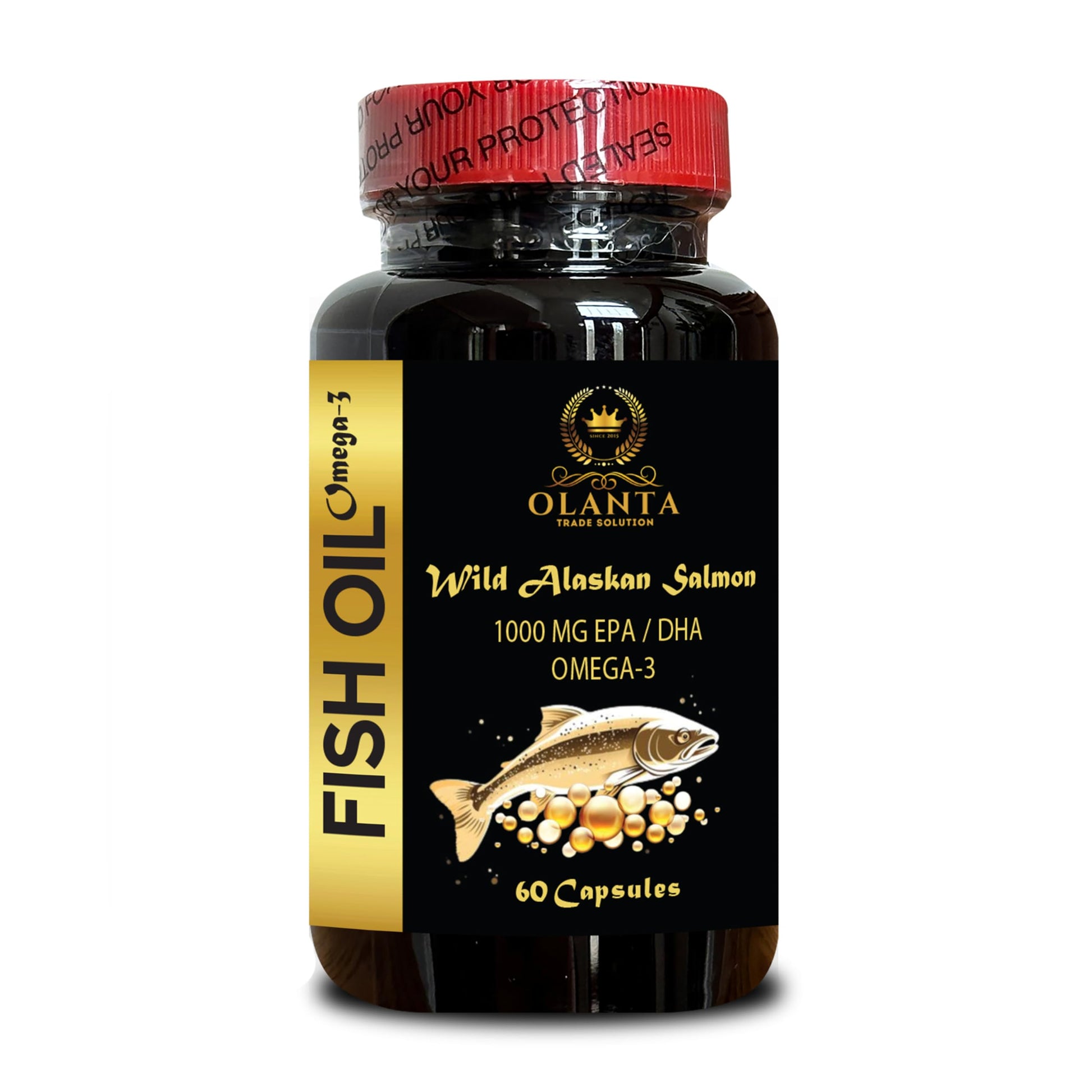 OLANTA TRADE SOLUTION Wild Alaskan Fish Oil Softgel 60 Softgels