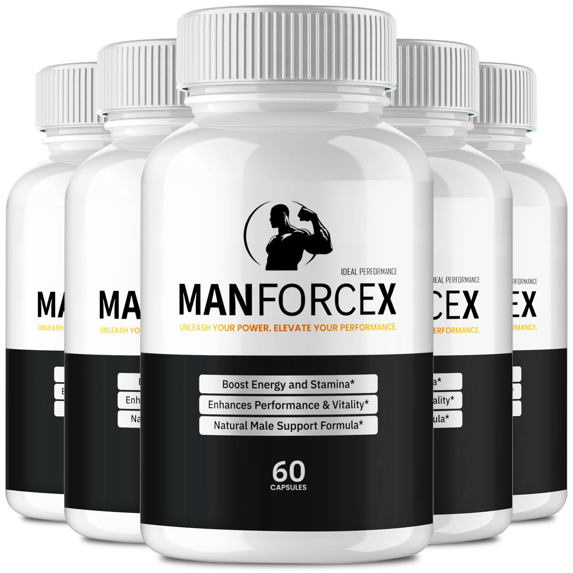 IDEAL PERFORMANCE ManForceX Supplement for Men Capsules 300 Count