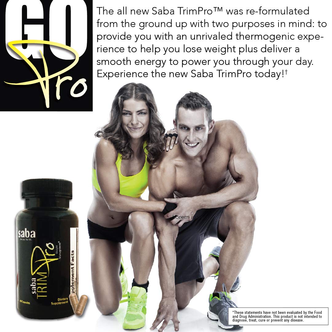 Saba Trim Pro Capsule 60 Count