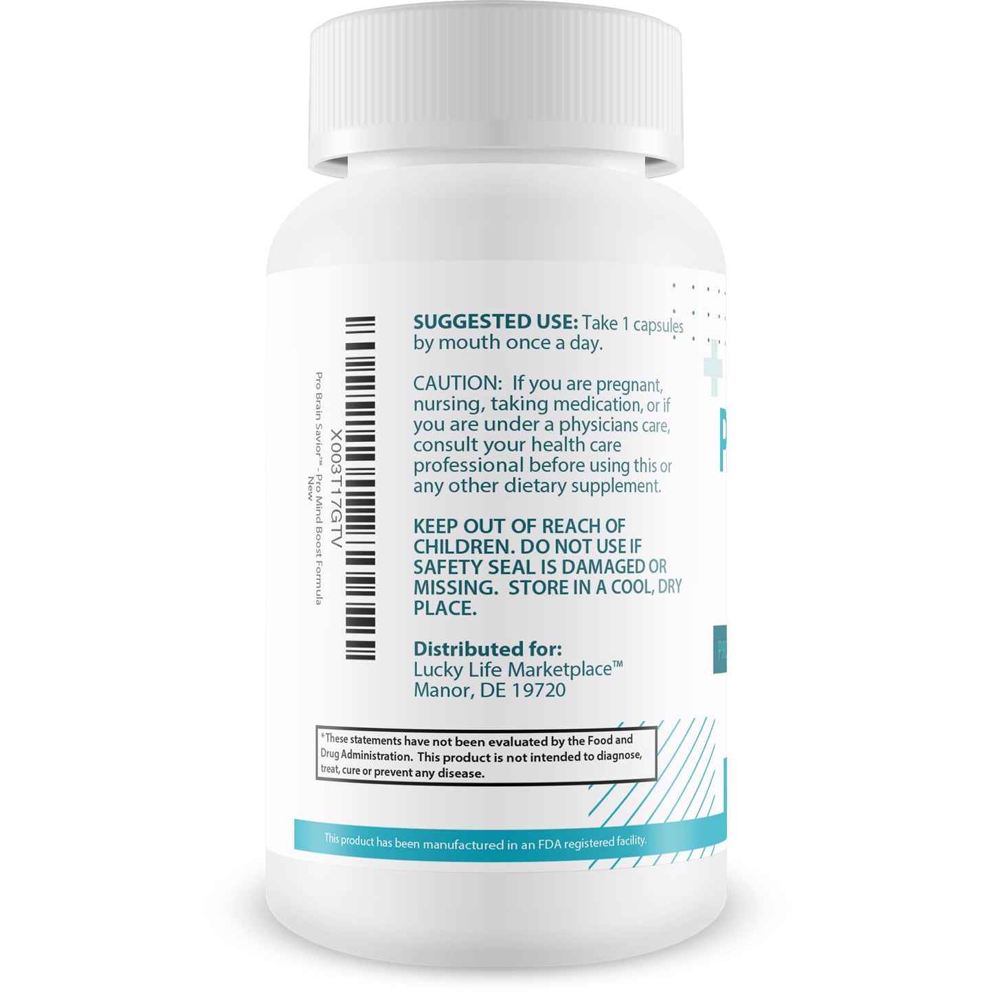 Generic Pro Brain Savior Capsule 1 Count
