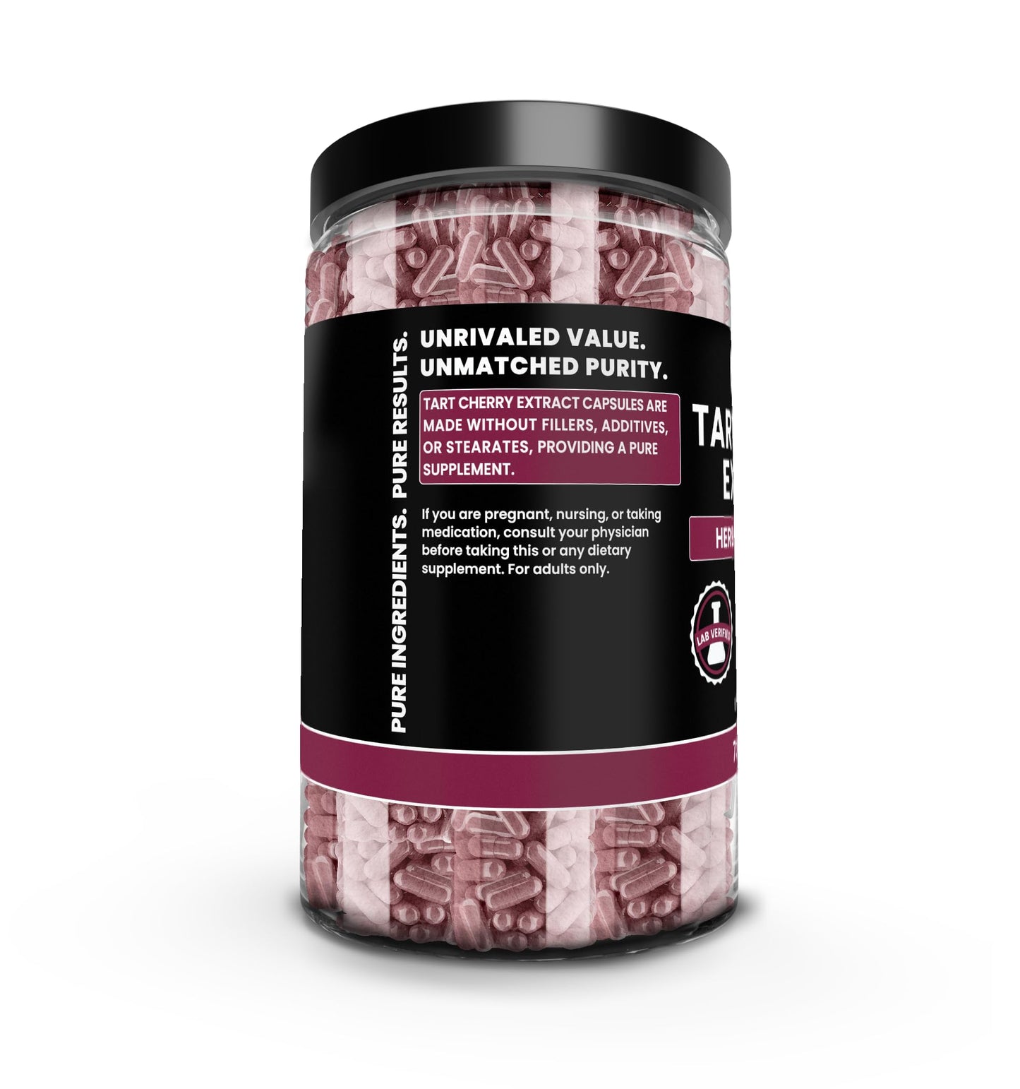 PURE ORIGINAL INGREDIENTS Tart Cherry Extract, 730 Capsules
