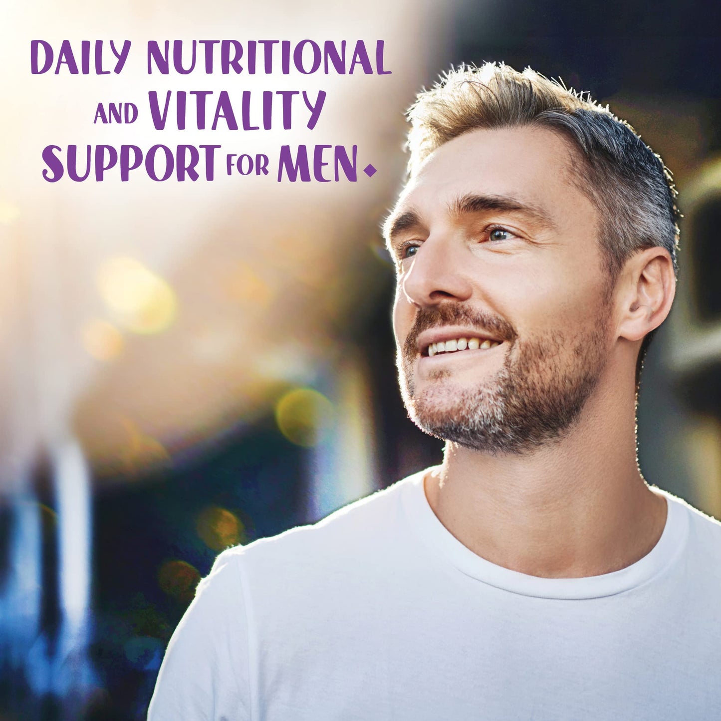 BlueBonnet Mens' ONE 40+ Whole Food-Based Multiple, Men Multivitamin for Men 40+ Capsule, 60 Count