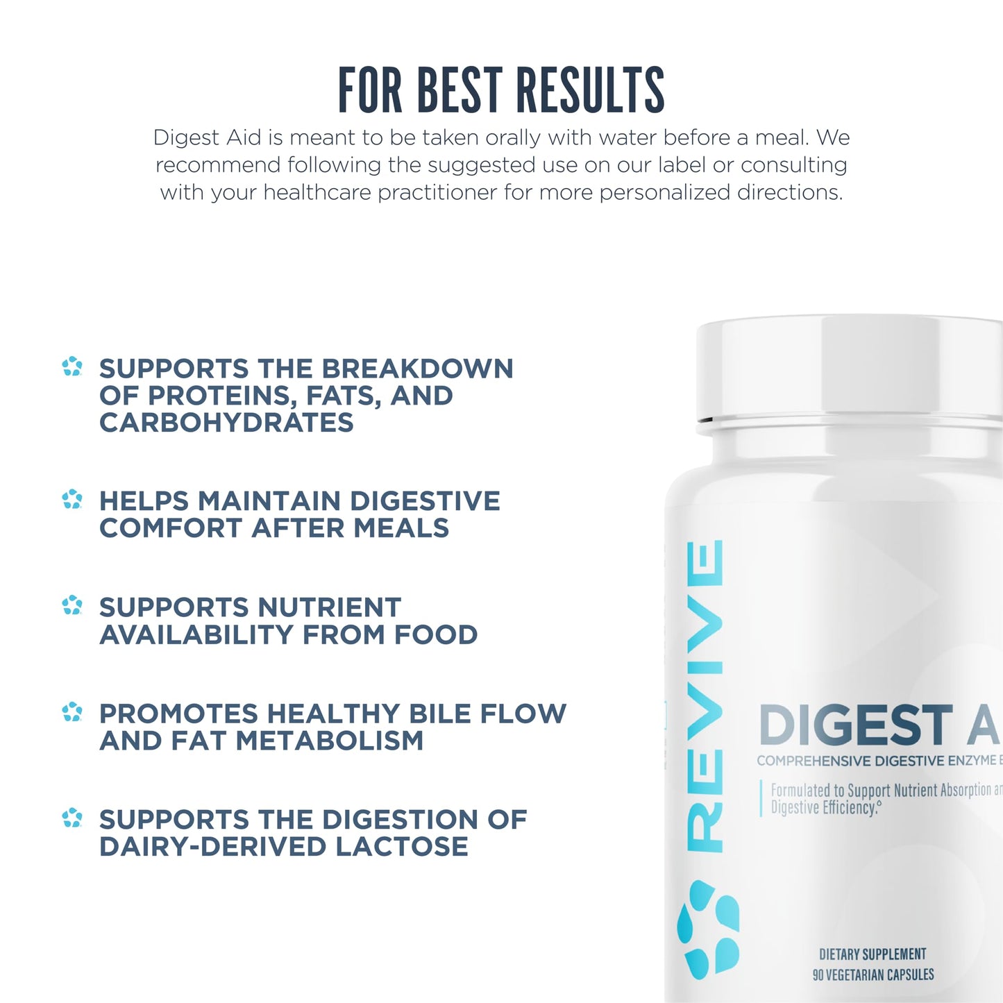 Revive Digest Aid Capsules 270